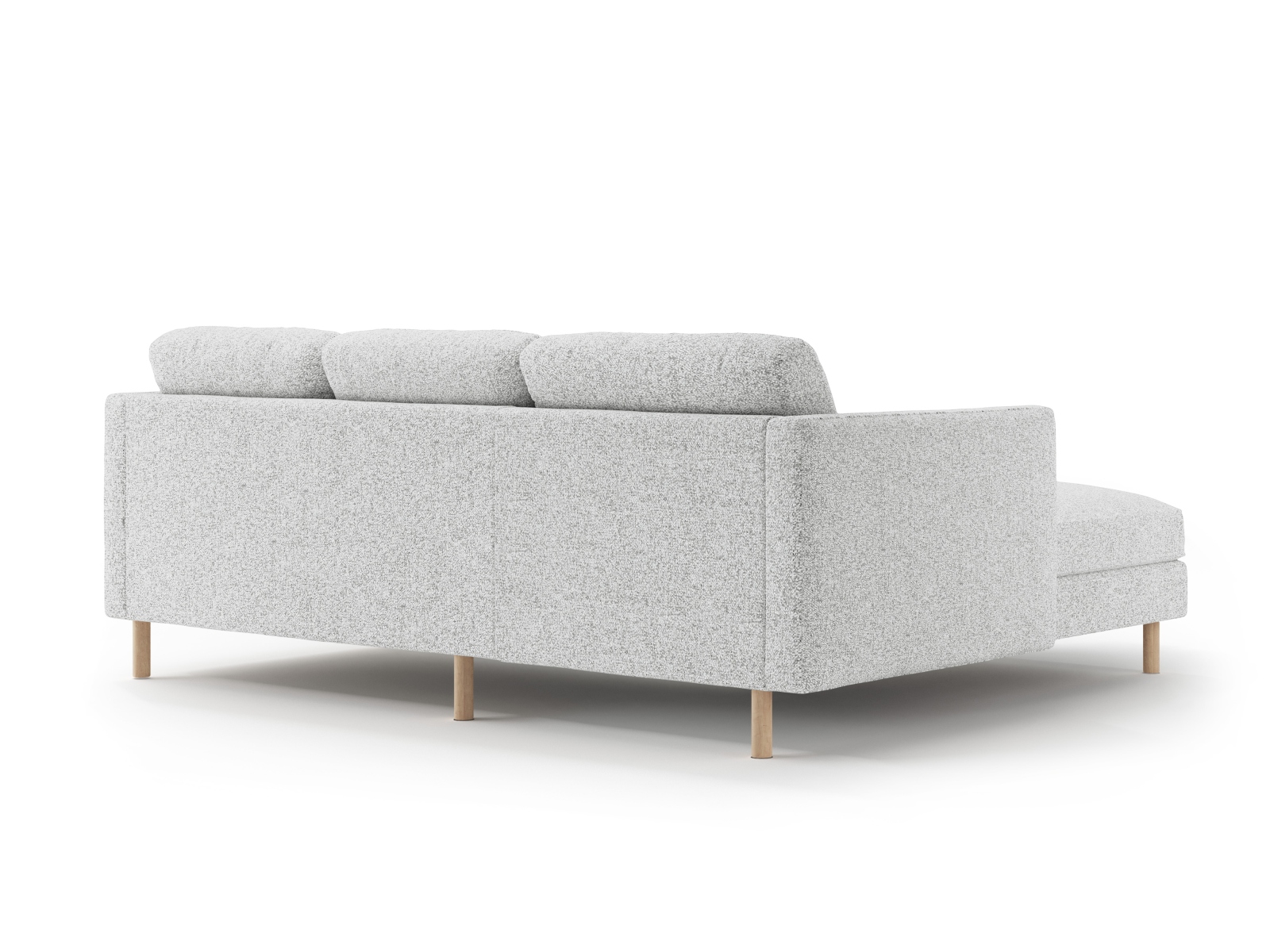Left Corner Sofa, "Eden", 3 Seats, 223x150x90
