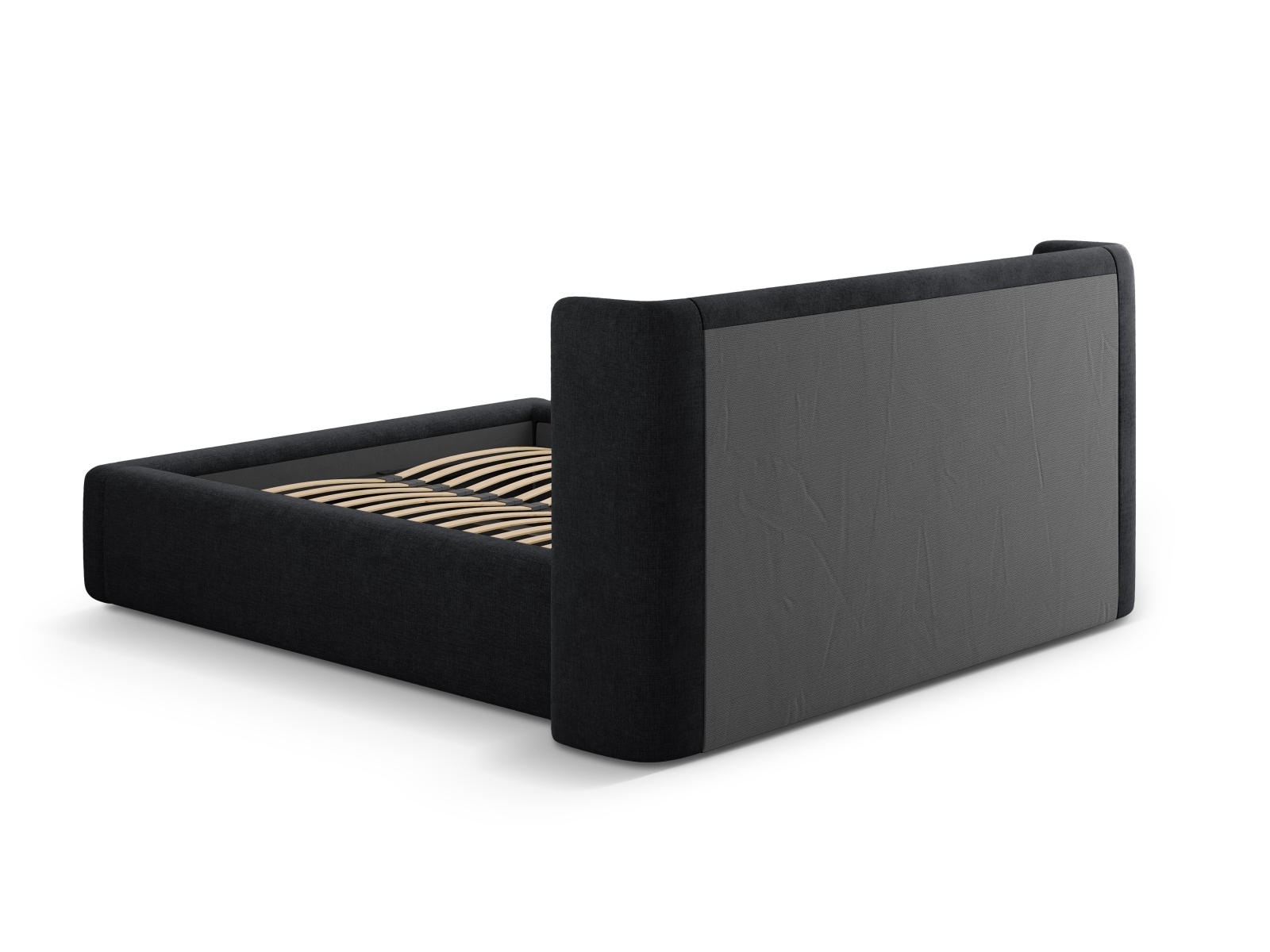 Storage Bed With Headboard, "Jolene", 184x230x100