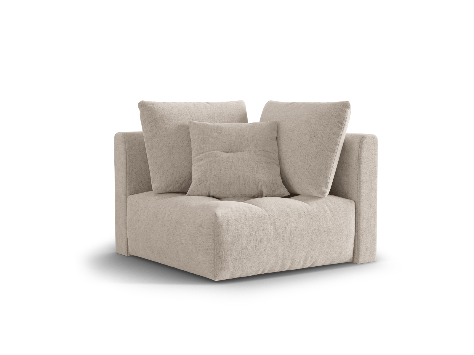 Corner Modul, "Bloom", 1 Seat, 105x105x97