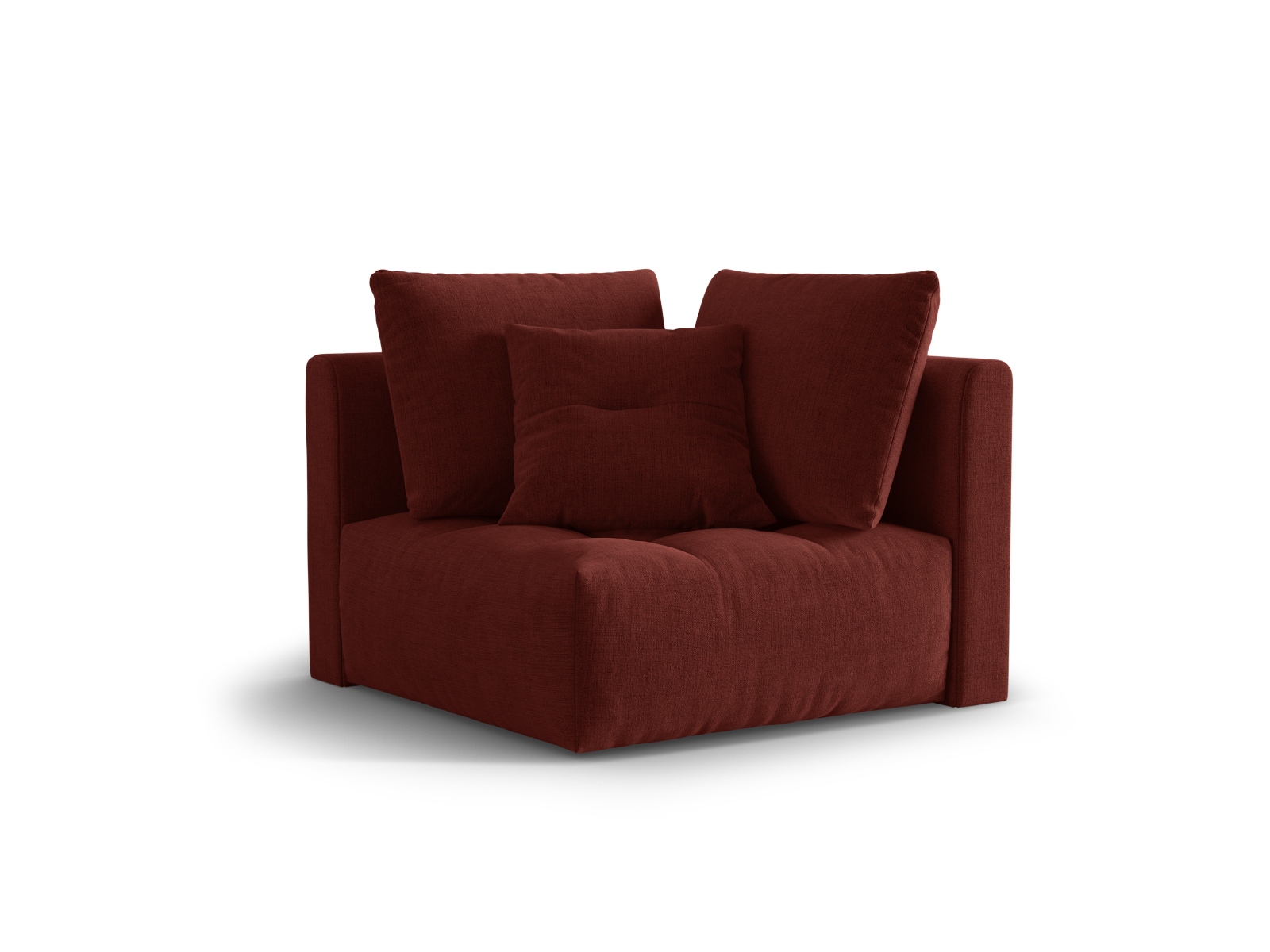 Corner Modul, "Bloom", 1 Seat, 105x105x97