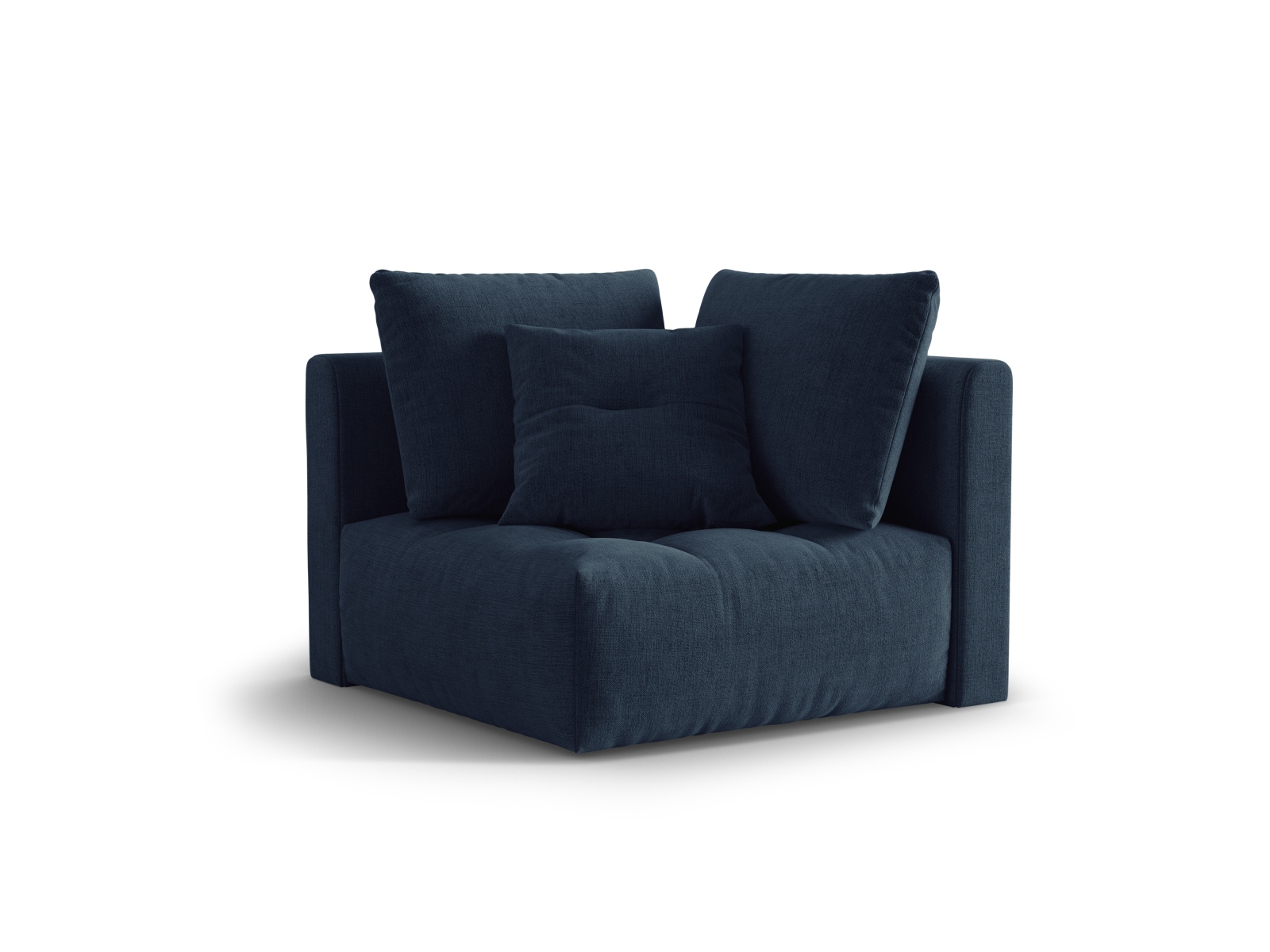 Corner Modul, "Bloom", 1 Seat, 105x105x97