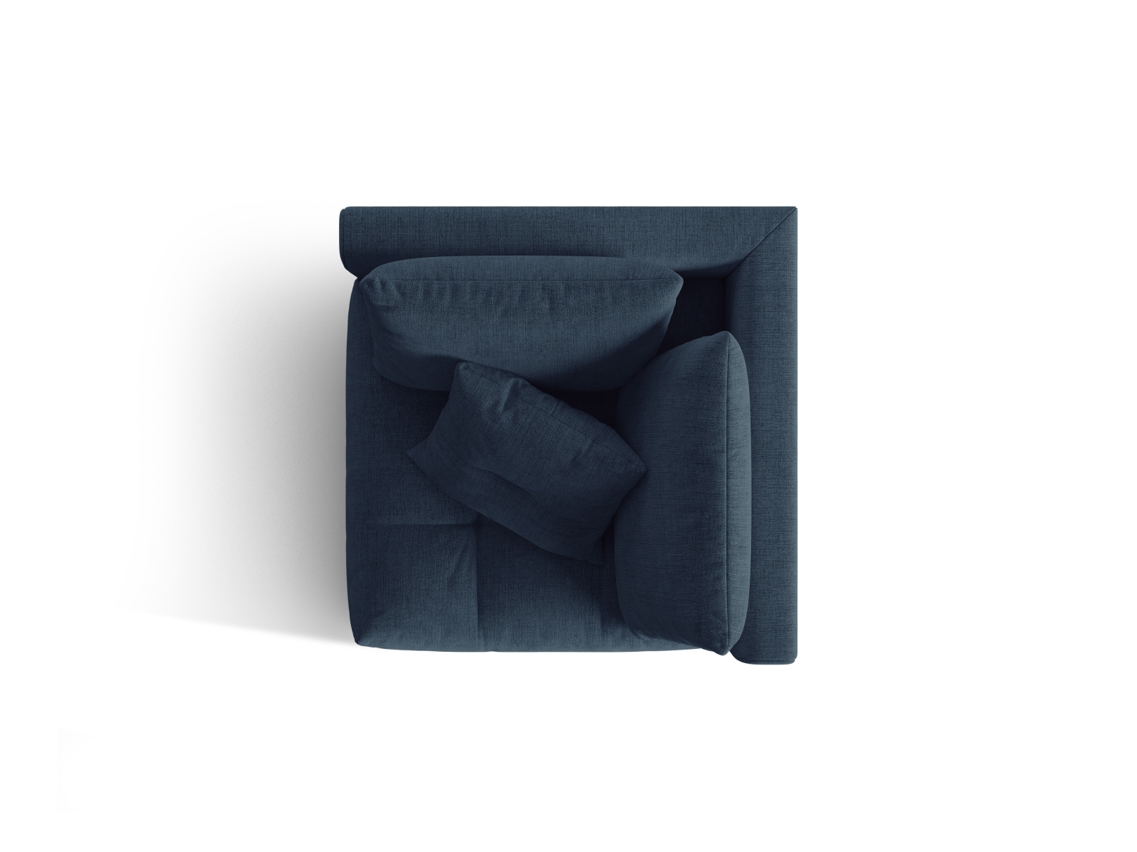 Corner Modul, "Bloom", 1 Seat, 105x105x97