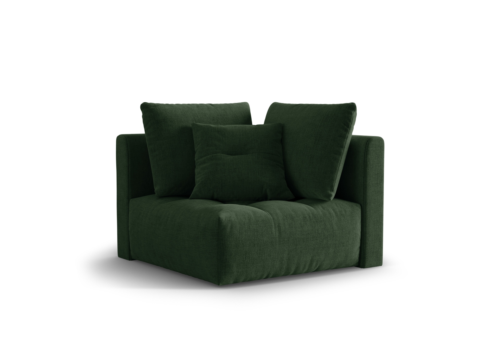 Corner Modul, "Bloom", 1 Seat, 105x105x97
