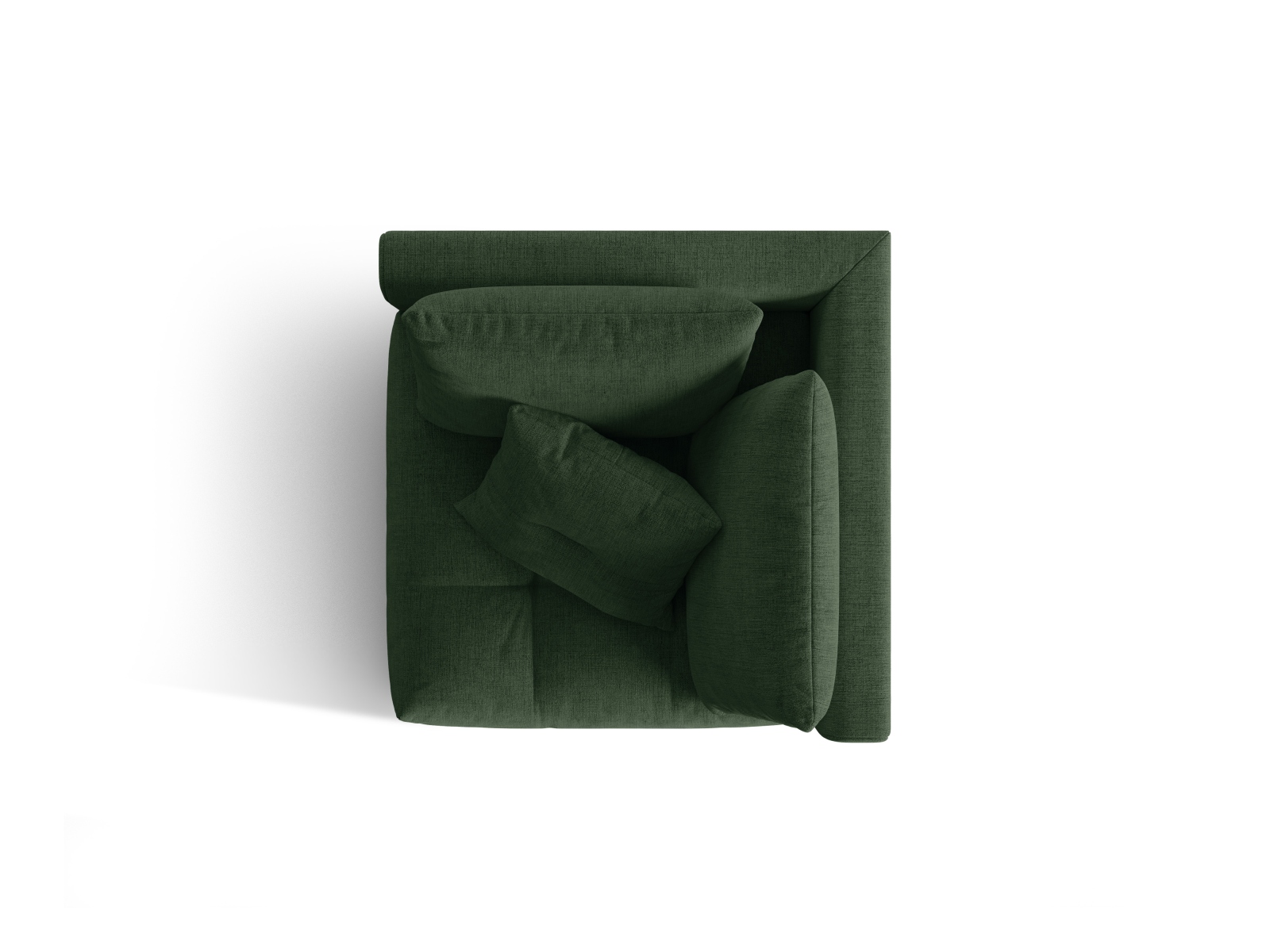 Corner Modul, "Bloom", 1 Seat, 105x105x97