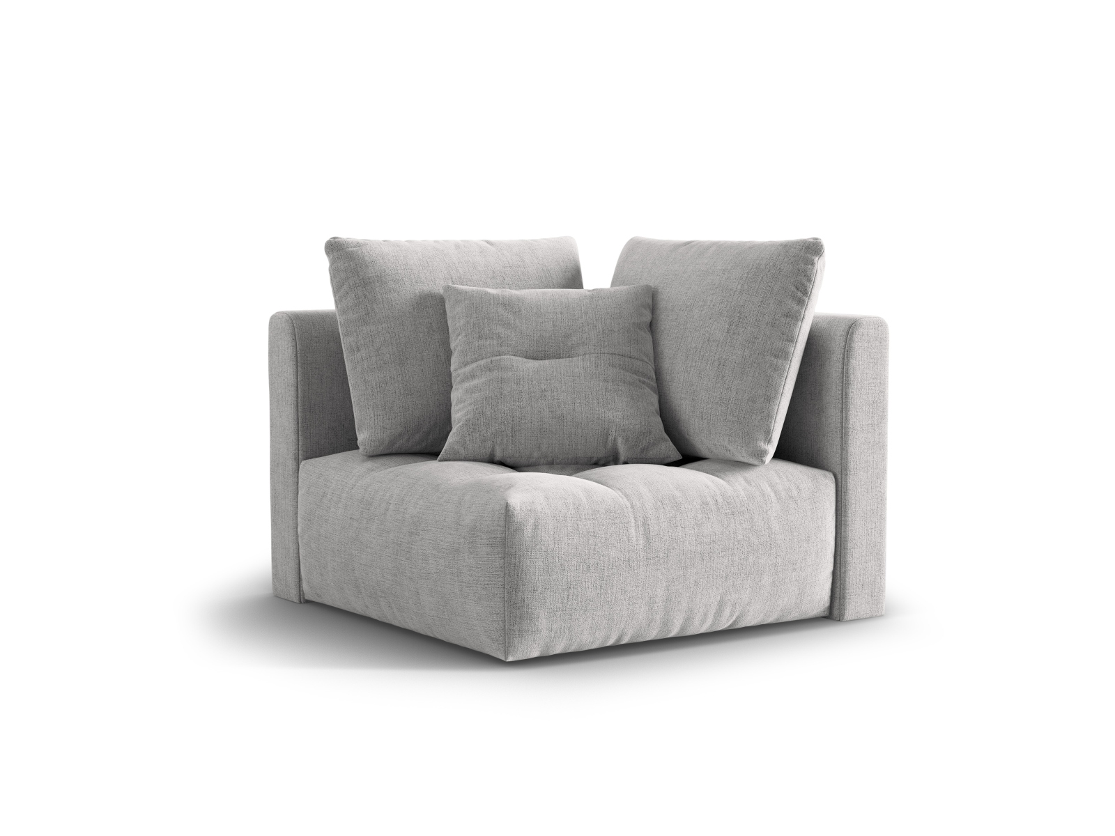 Corner Modul, "Bloom", 1 Seat, 105x105x97