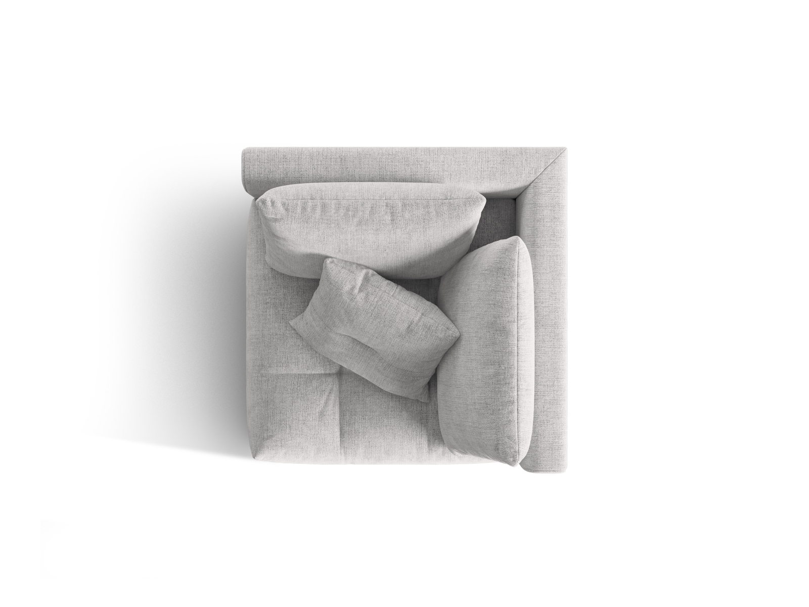 Corner Modul, "Bloom", 1 Seat, 105x105x97