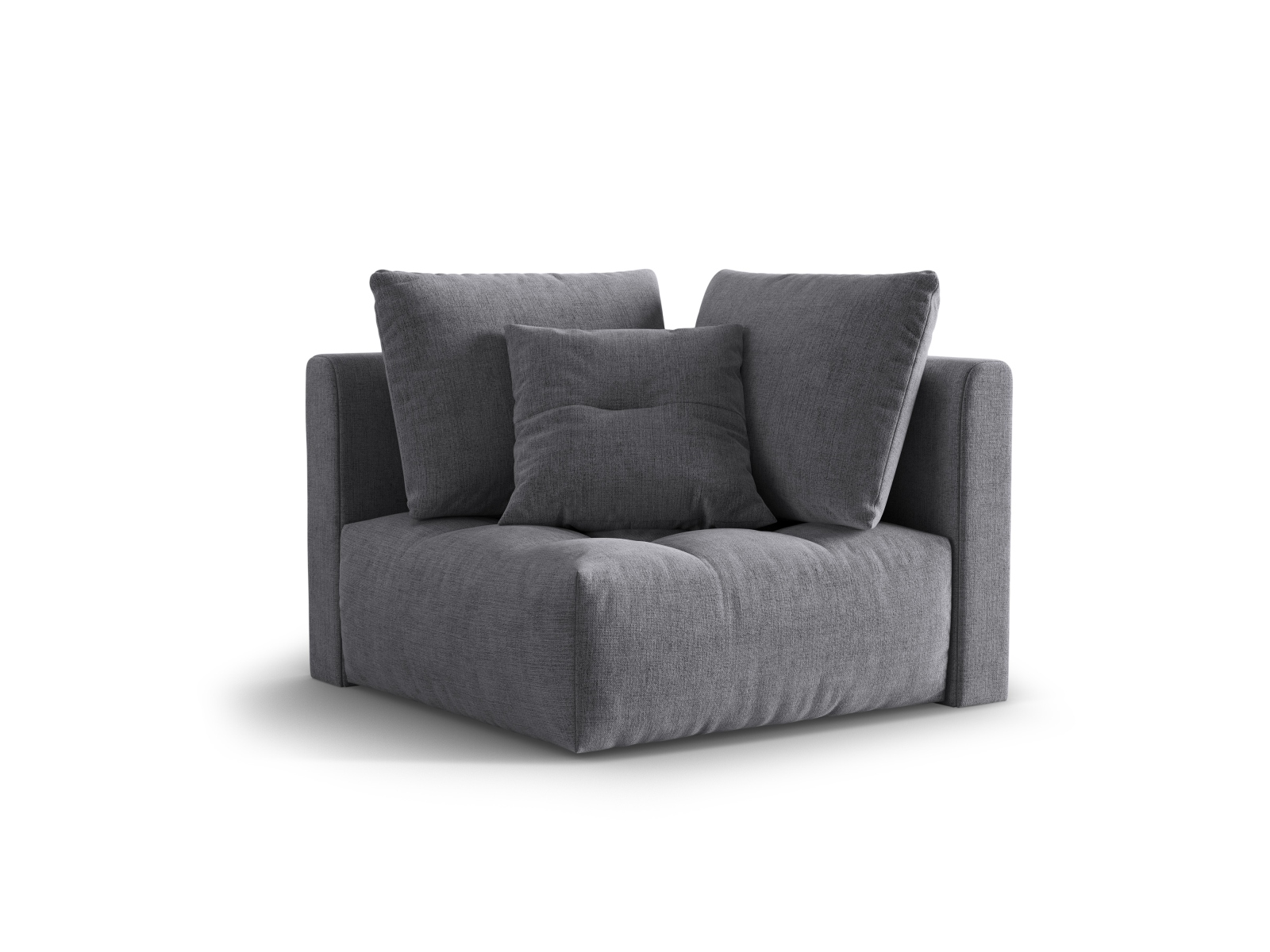 Corner Modul, "Bloom", 1 Seat, 105x105x97