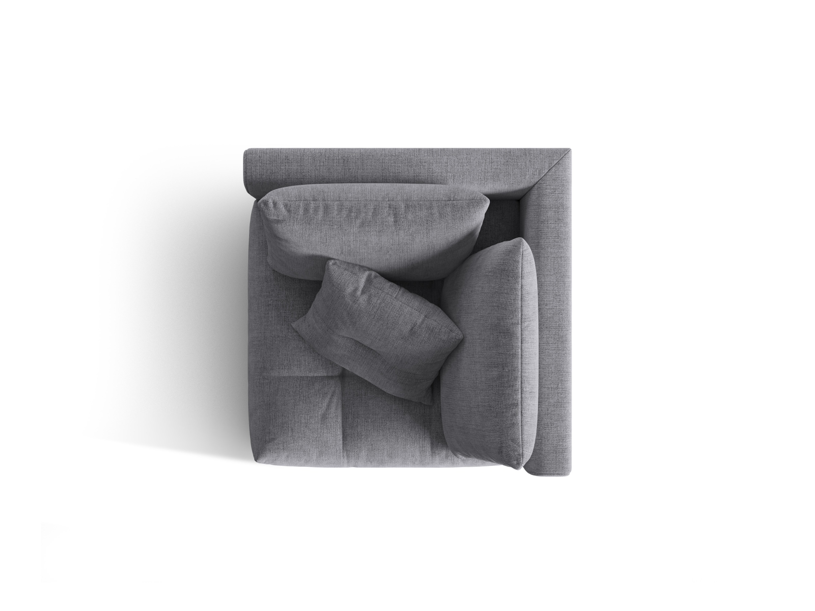 Corner Modul, "Bloom", 1 Seat, 105x105x97