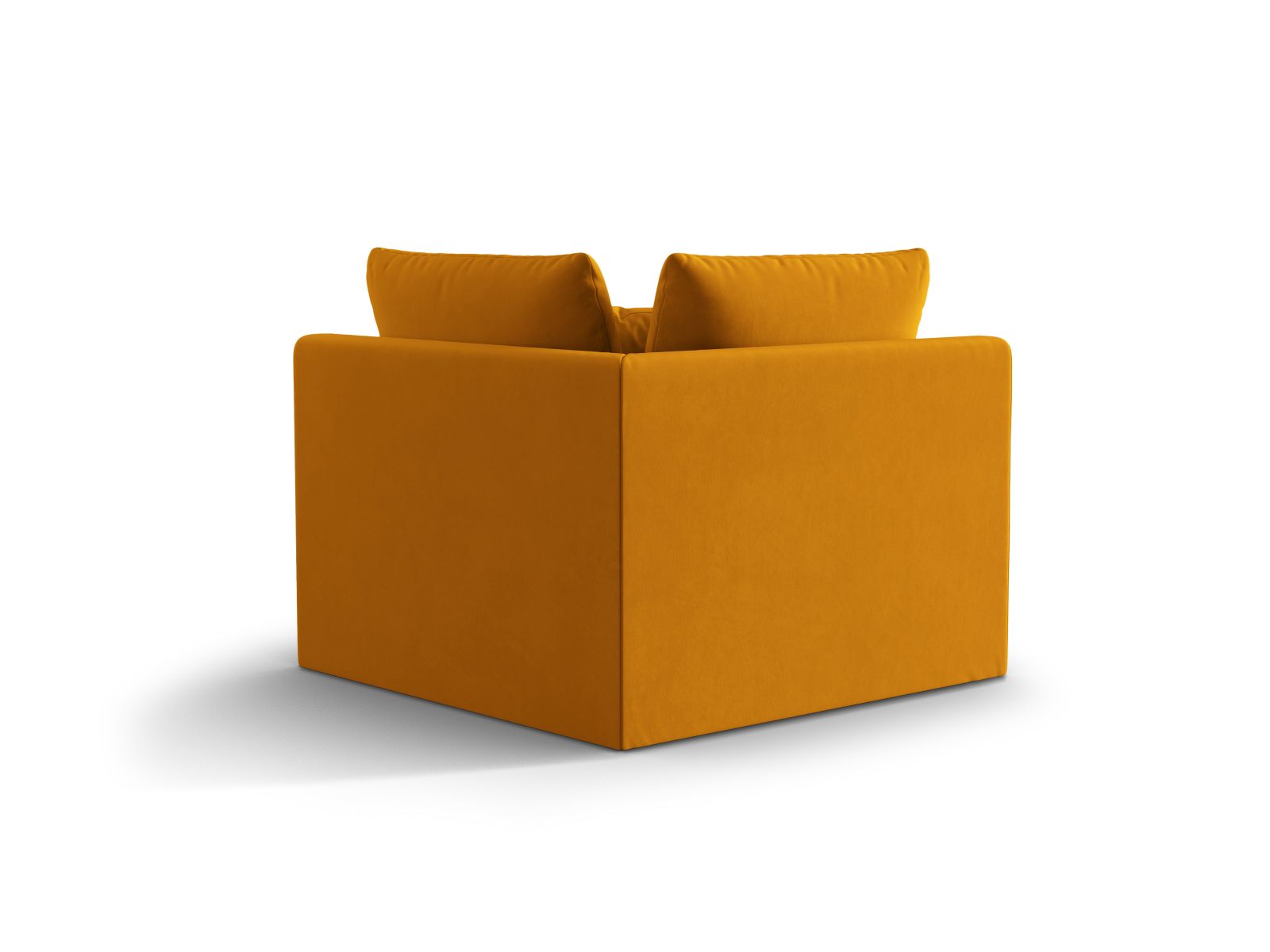 Velvet Modul Corner, "Bloom", 1 Seat, 105x105x97