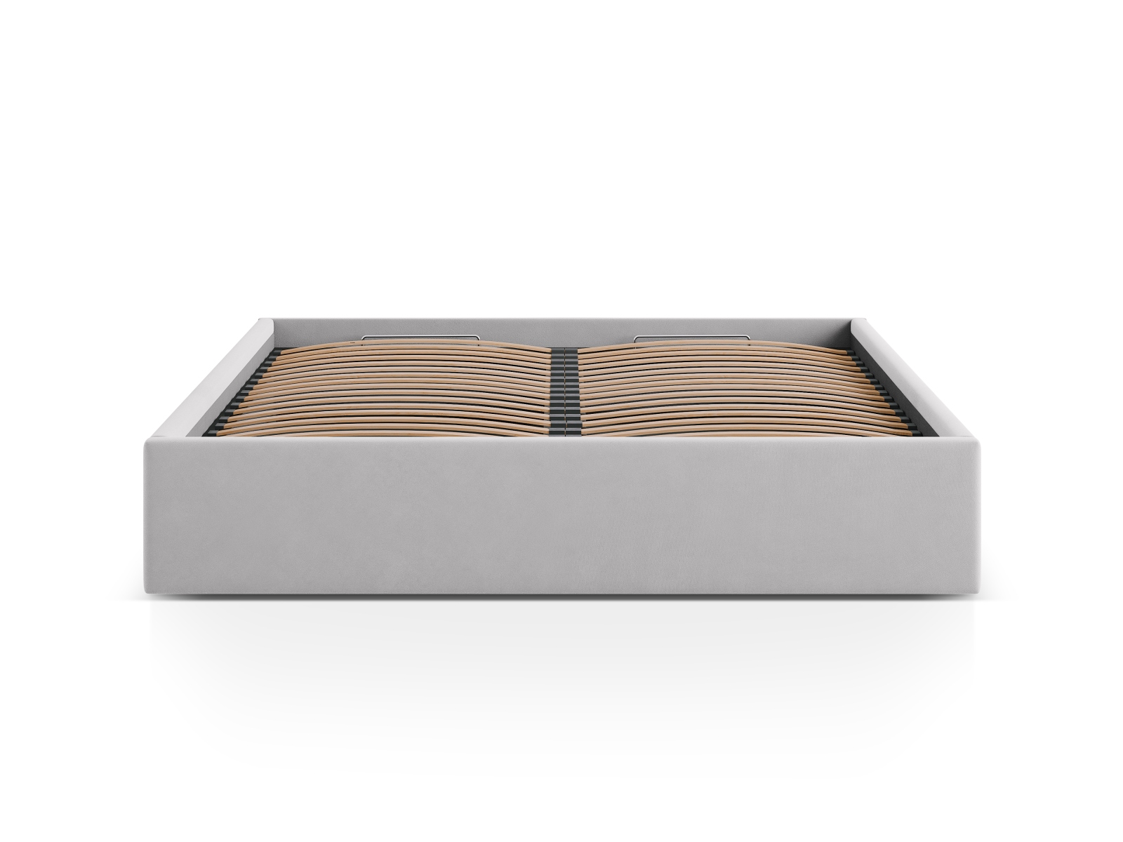 Velvet Storage Bed, "Susan", 170.5x208x34