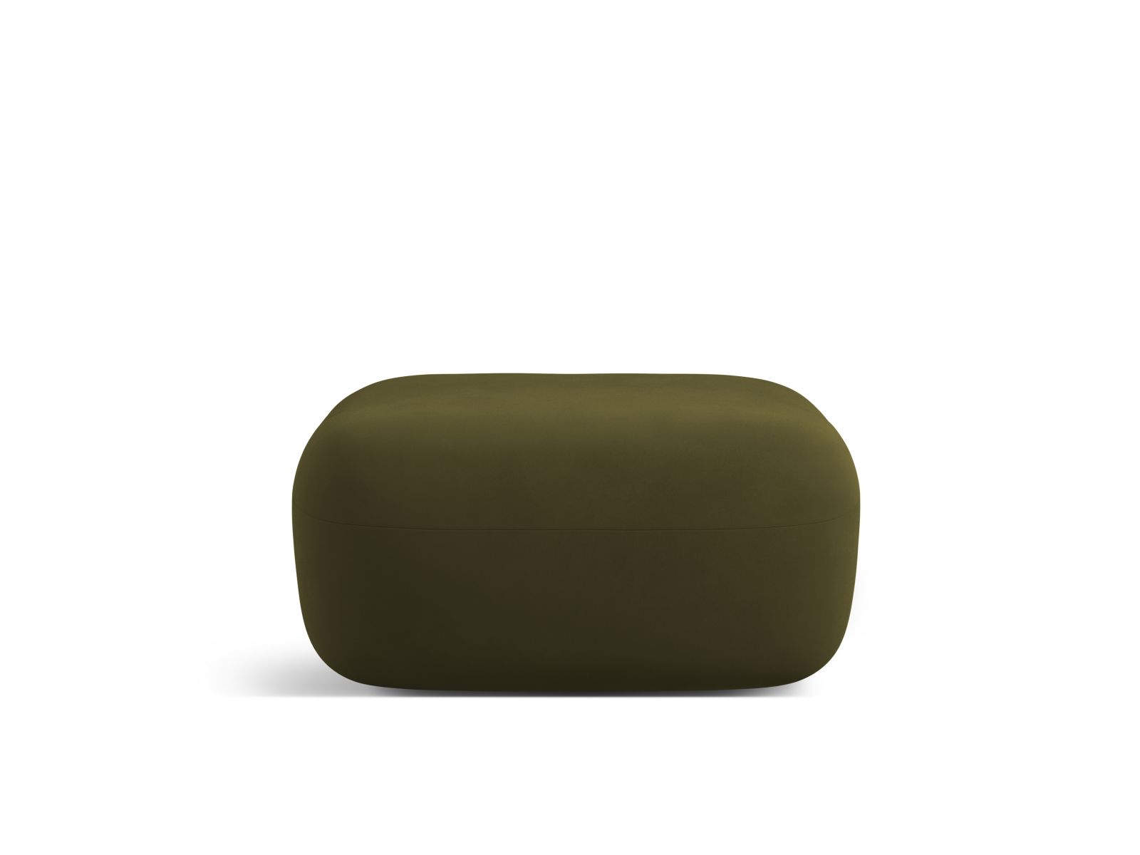 Velvet Pouf, "Jenny", 1 Seat, 90x88x40
