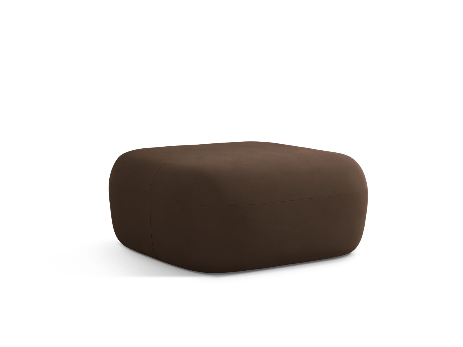 Velvet Pouf, "Jenny", 1 Seat, 90x88x40