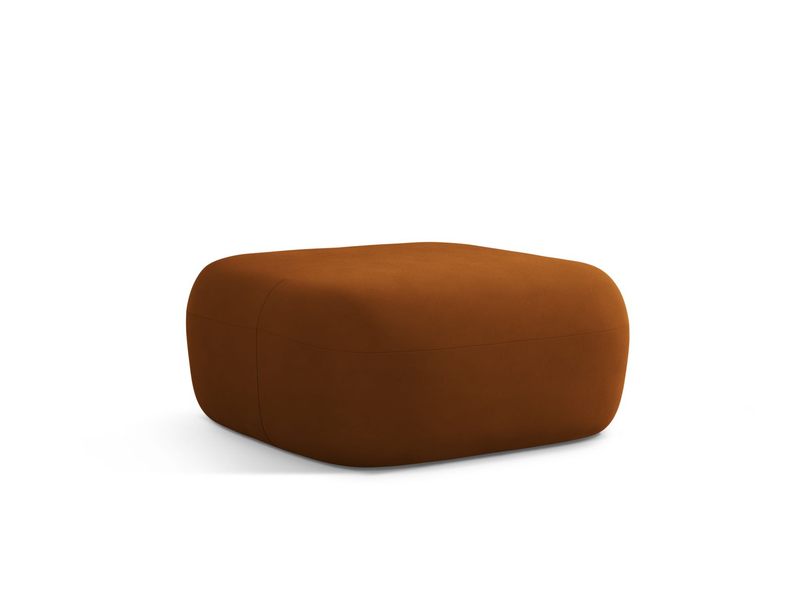 Velvet Pouf, "Jenny", 1 Seat, 90x88x40