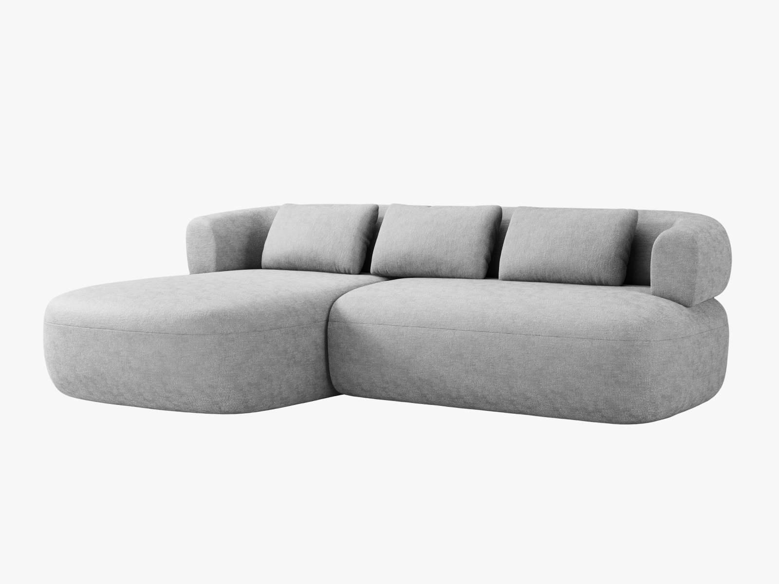 Left Corner Sofa, "Jenny", 5 Seats, 225x145x73