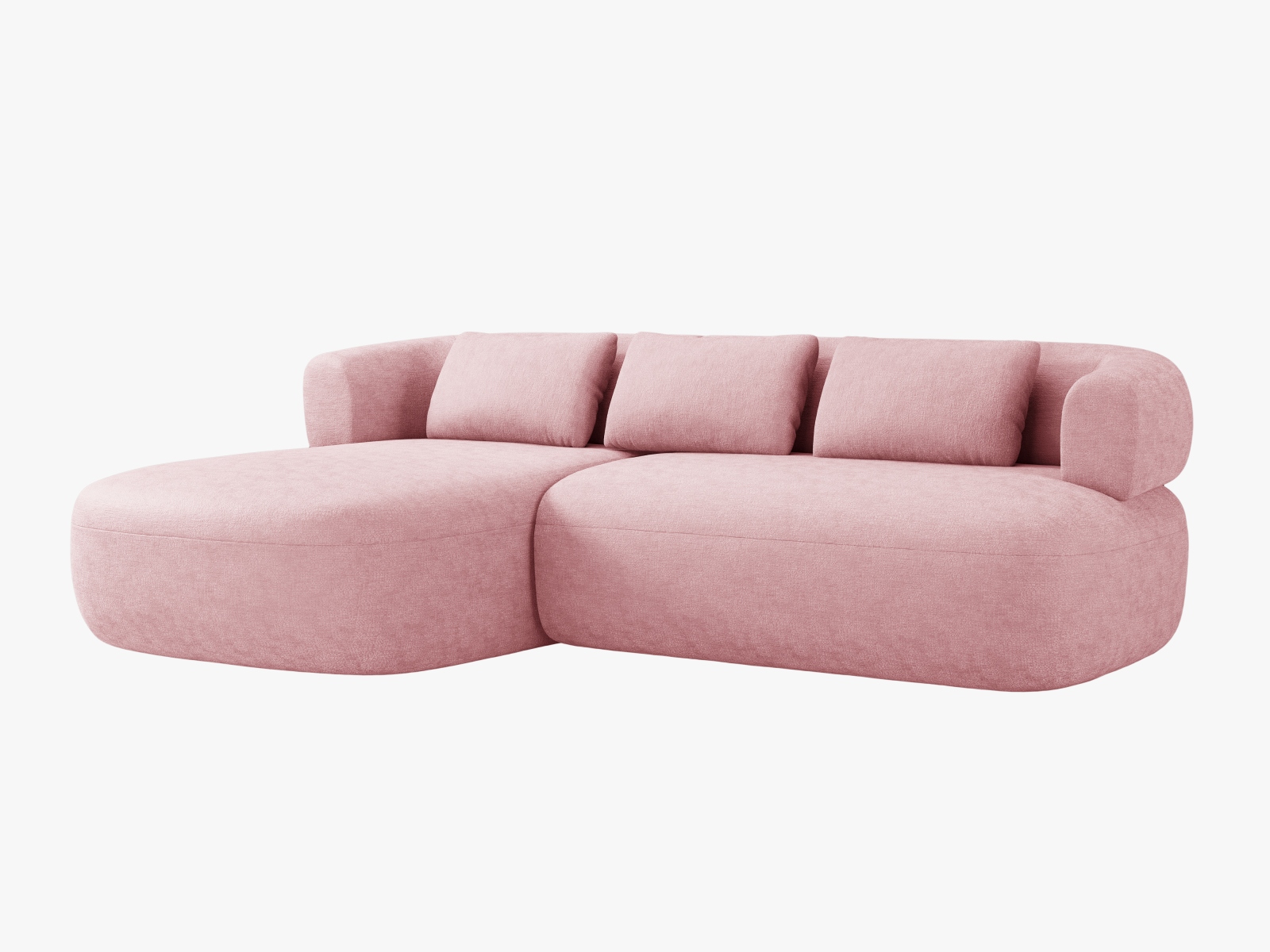 Left Corner Sofa, "Jenny", 5 Seats, 225x145x73