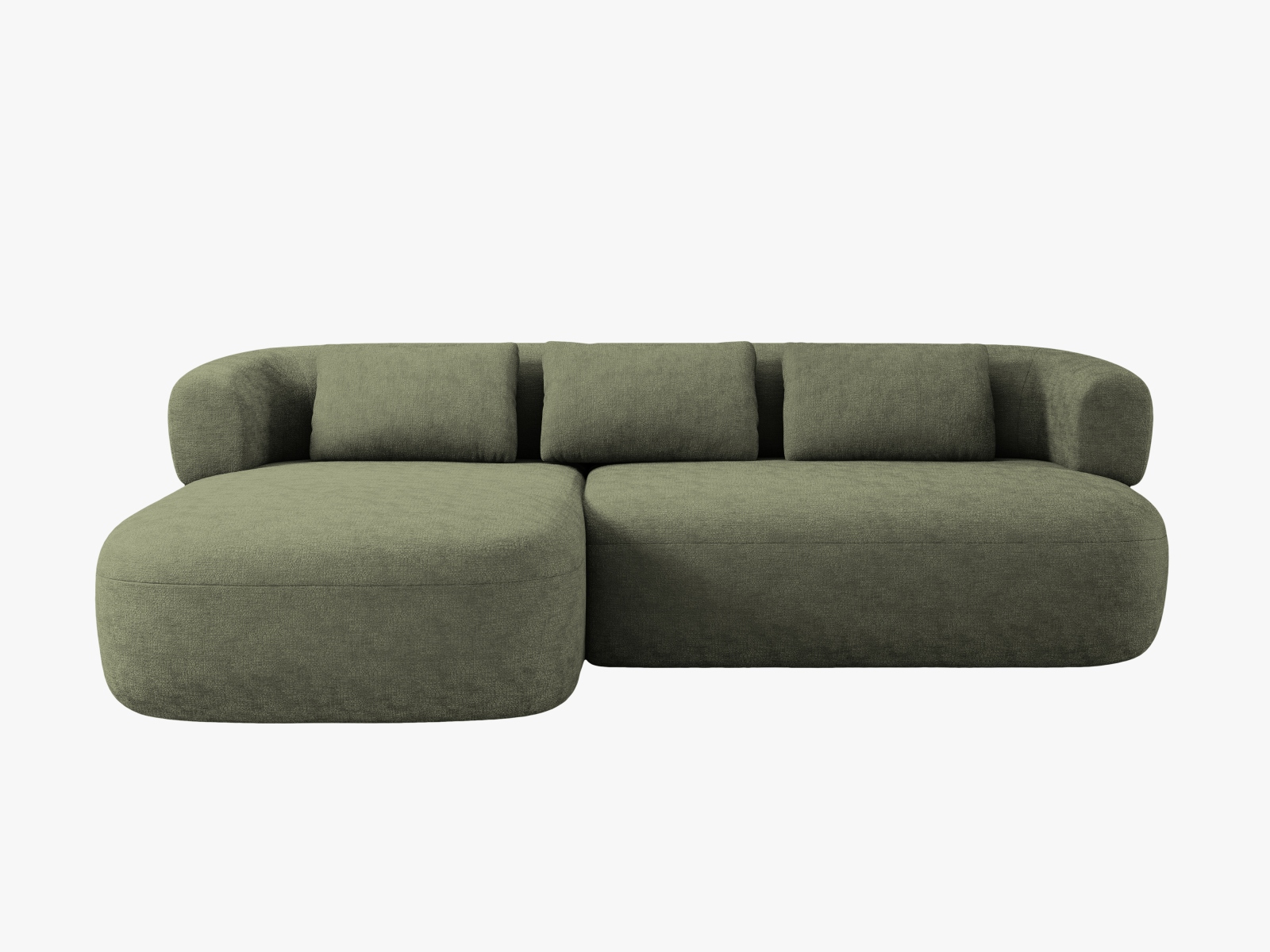 Left Corner Sofa, "Jenny", 5 Seats, 225x145x73