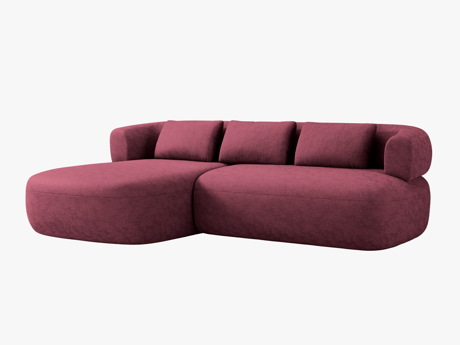 Left Corner Sofa, "Jenny", 5 Seats, 225x145x73