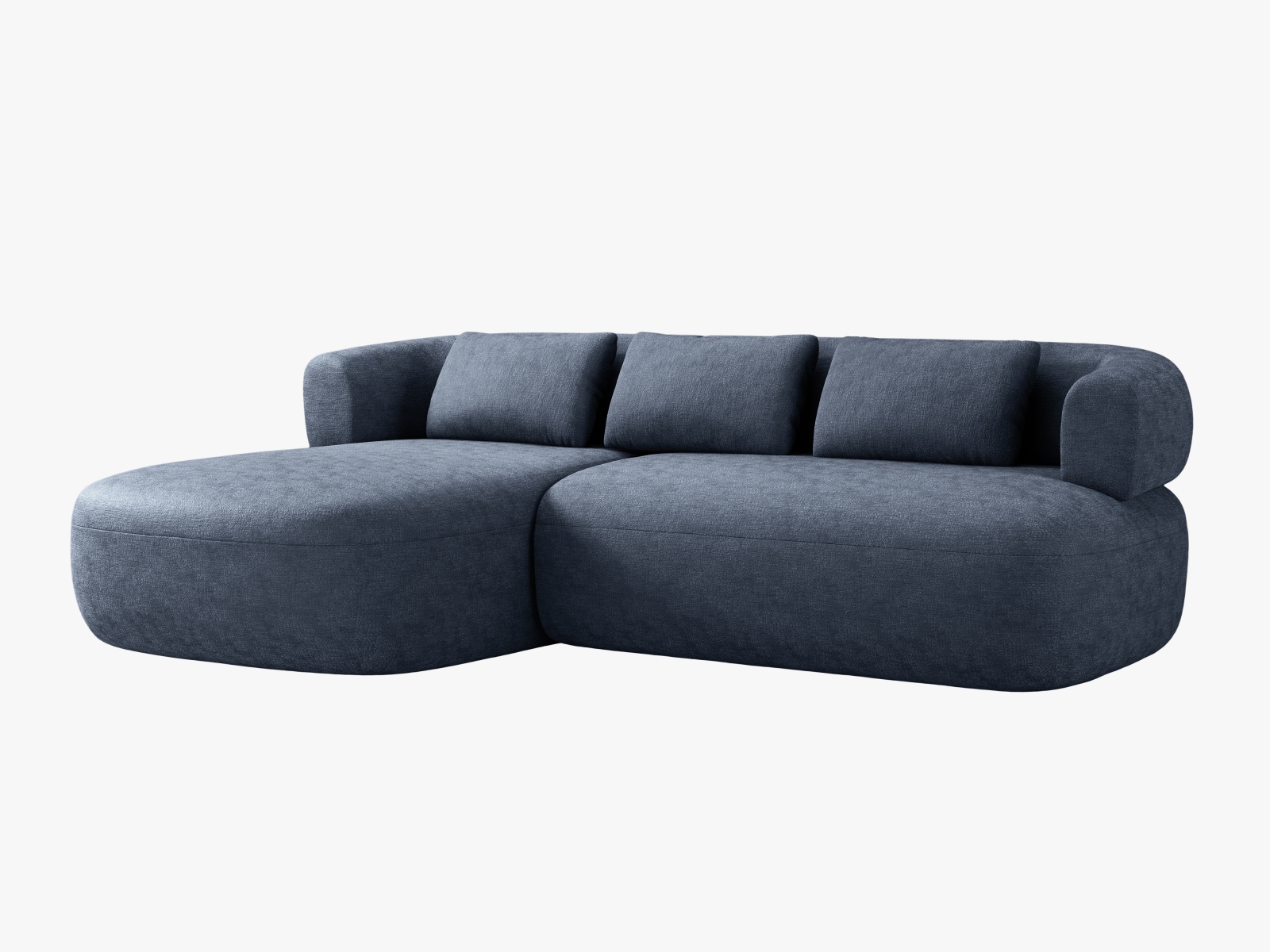 Left Corner Sofa, "Jenny", 5 Seats, 225x145x73