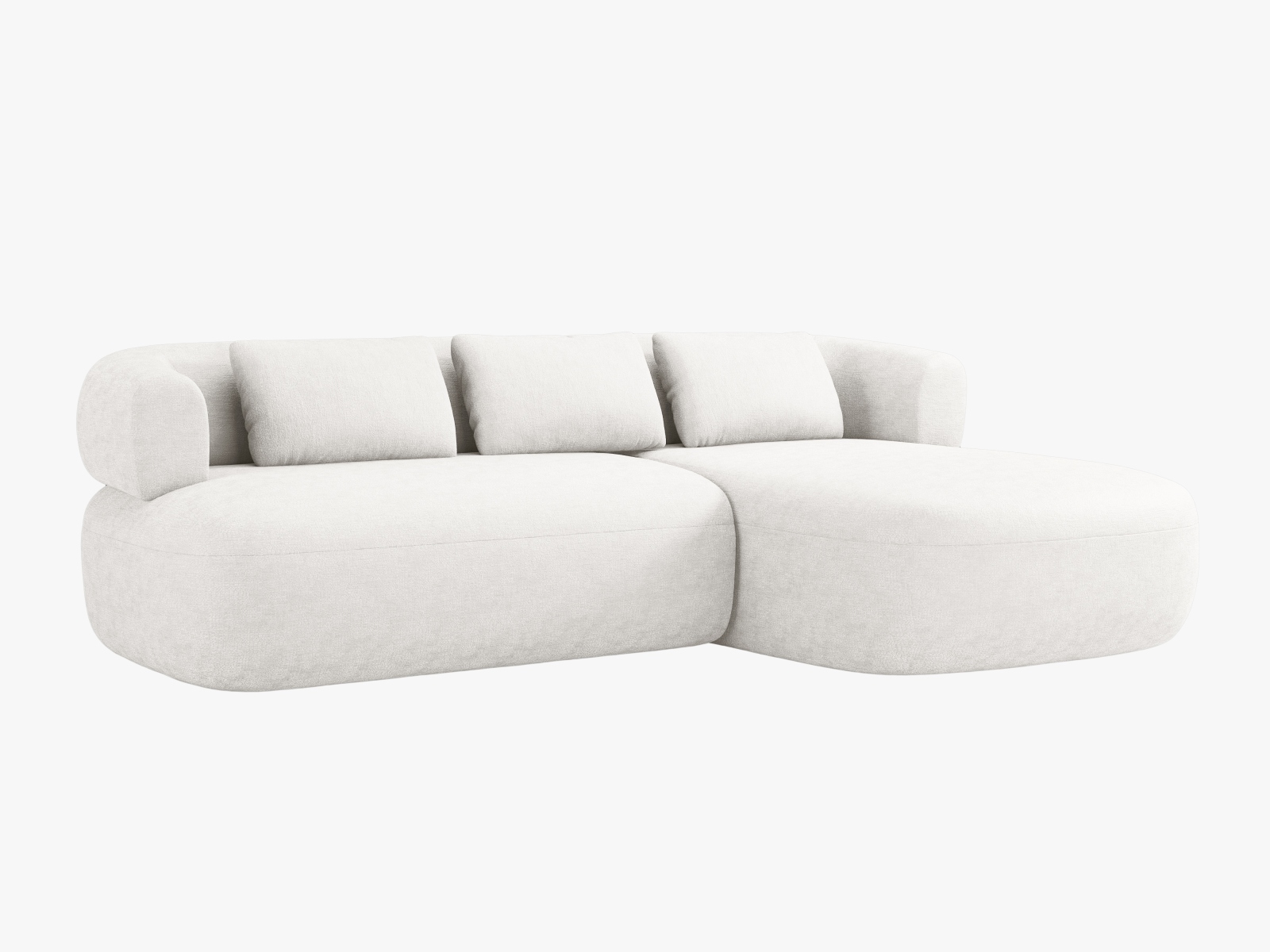 Right Corner Sofa, "Jenny", 5 Seats, 225x145x73