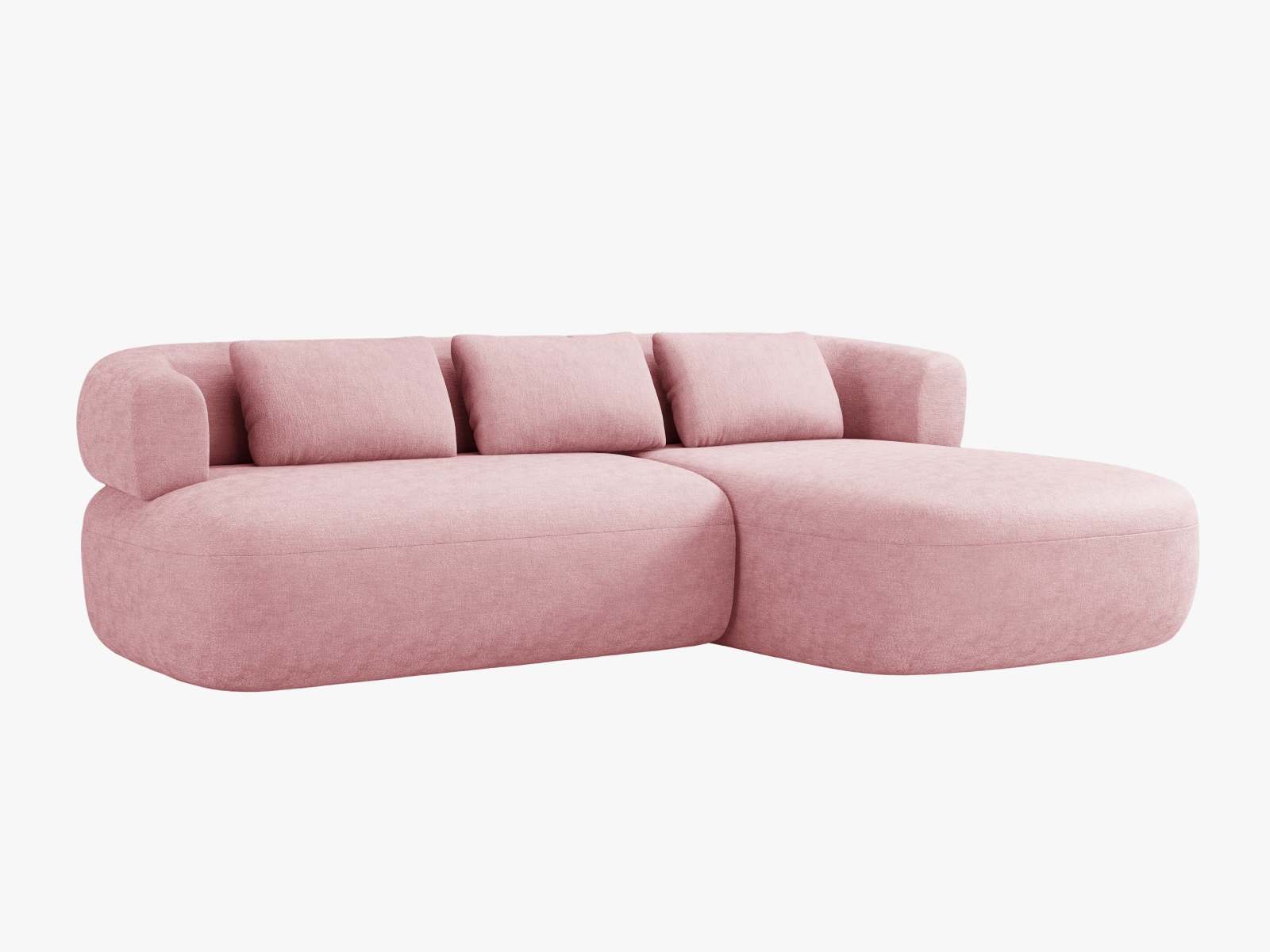 Right Corner Sofa, "Jenny", 5 Seats, 225x145x73