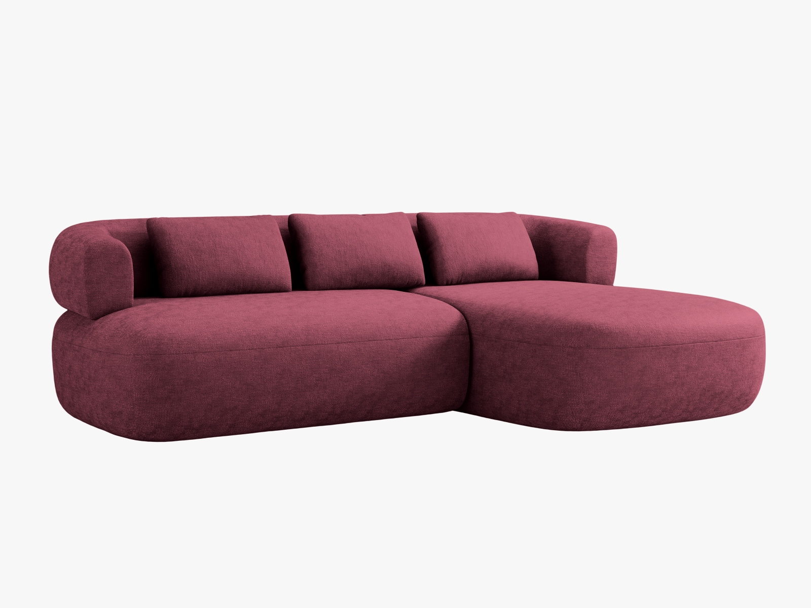 Right Corner Sofa, "Jenny", 5 Seats, 225x145x73