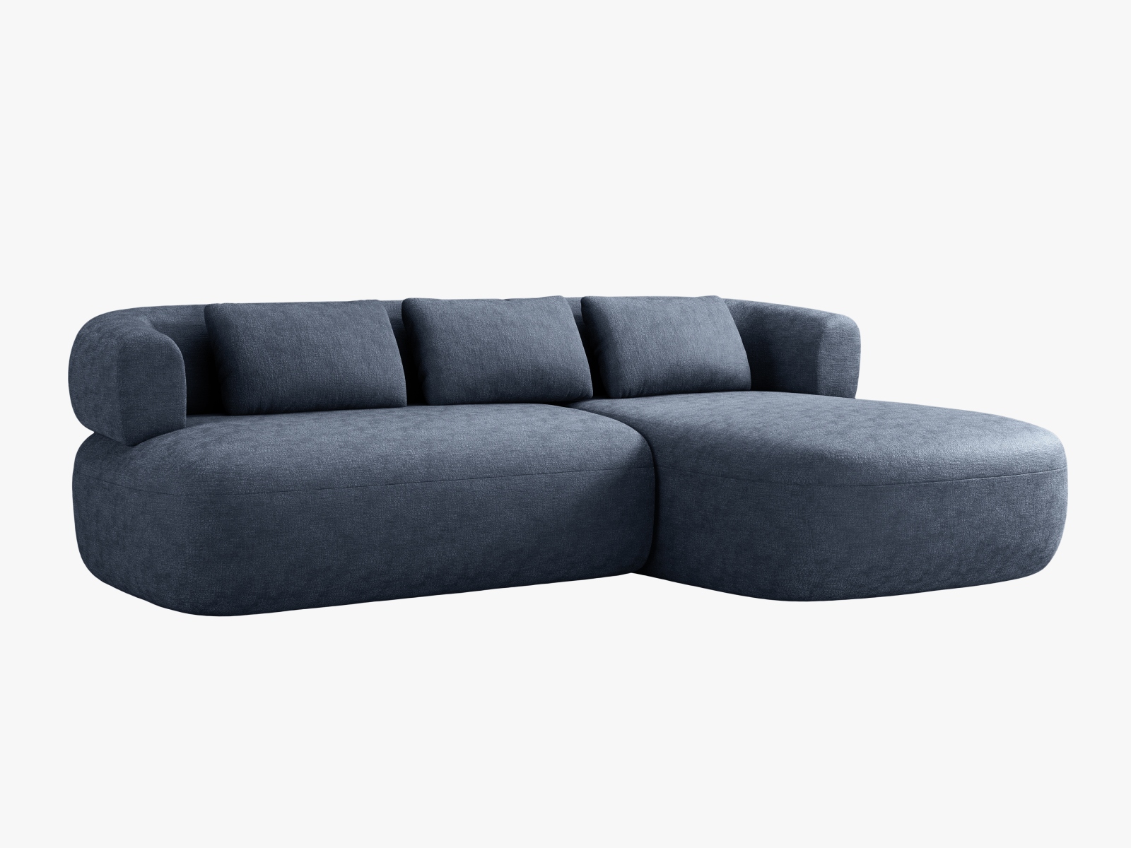Right Corner Sofa, "Jenny", 5 Seats, 225x145x73