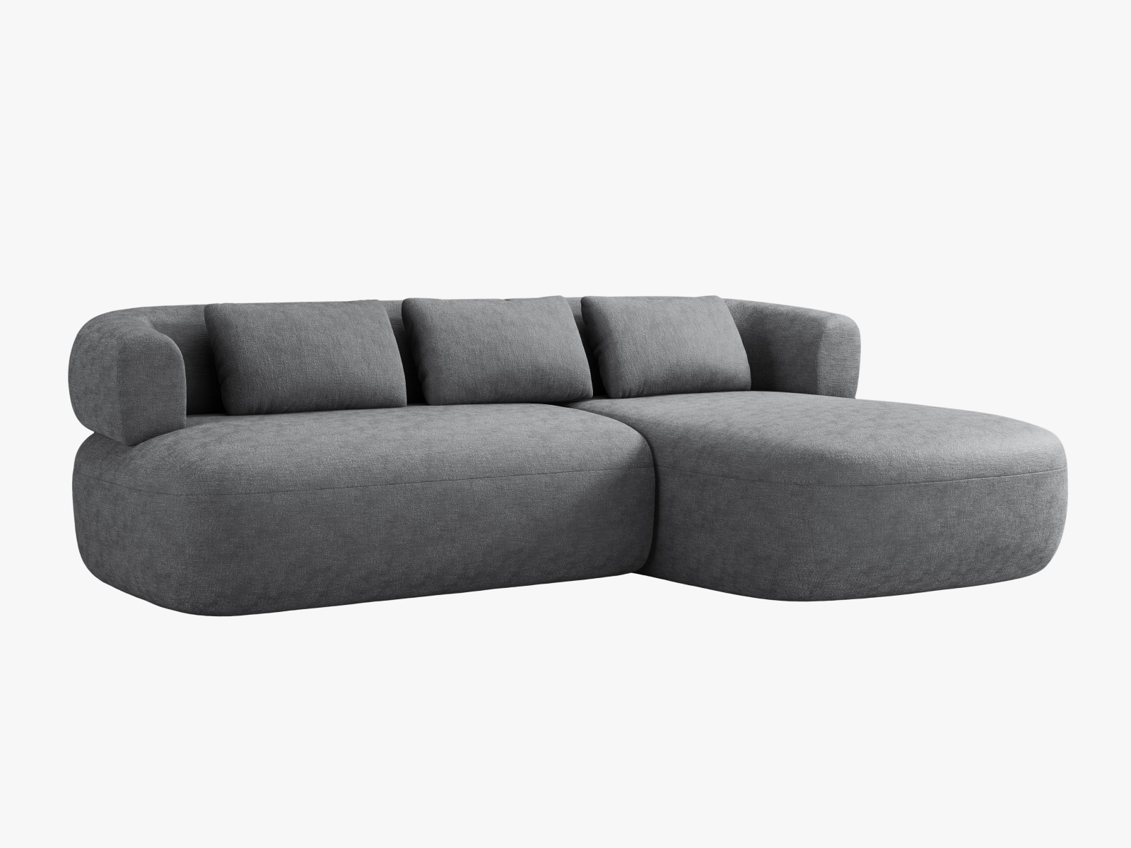 Right Corner Sofa, "Jenny", 5 Seats, 225x145x73