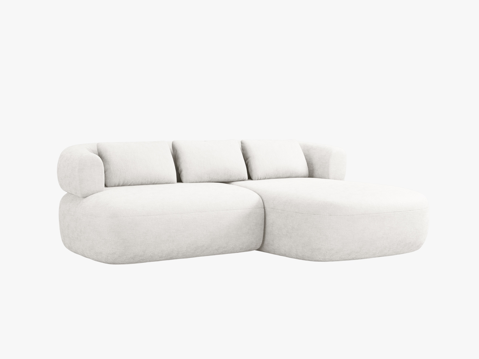 Right Corner Sofa, "Jenny", 5 Seats, 200x145x73