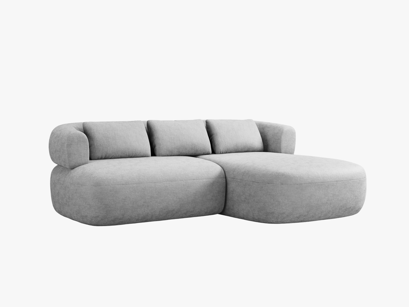 Right Corner Sofa, "Jenny", 5 Seats, 200x145x73