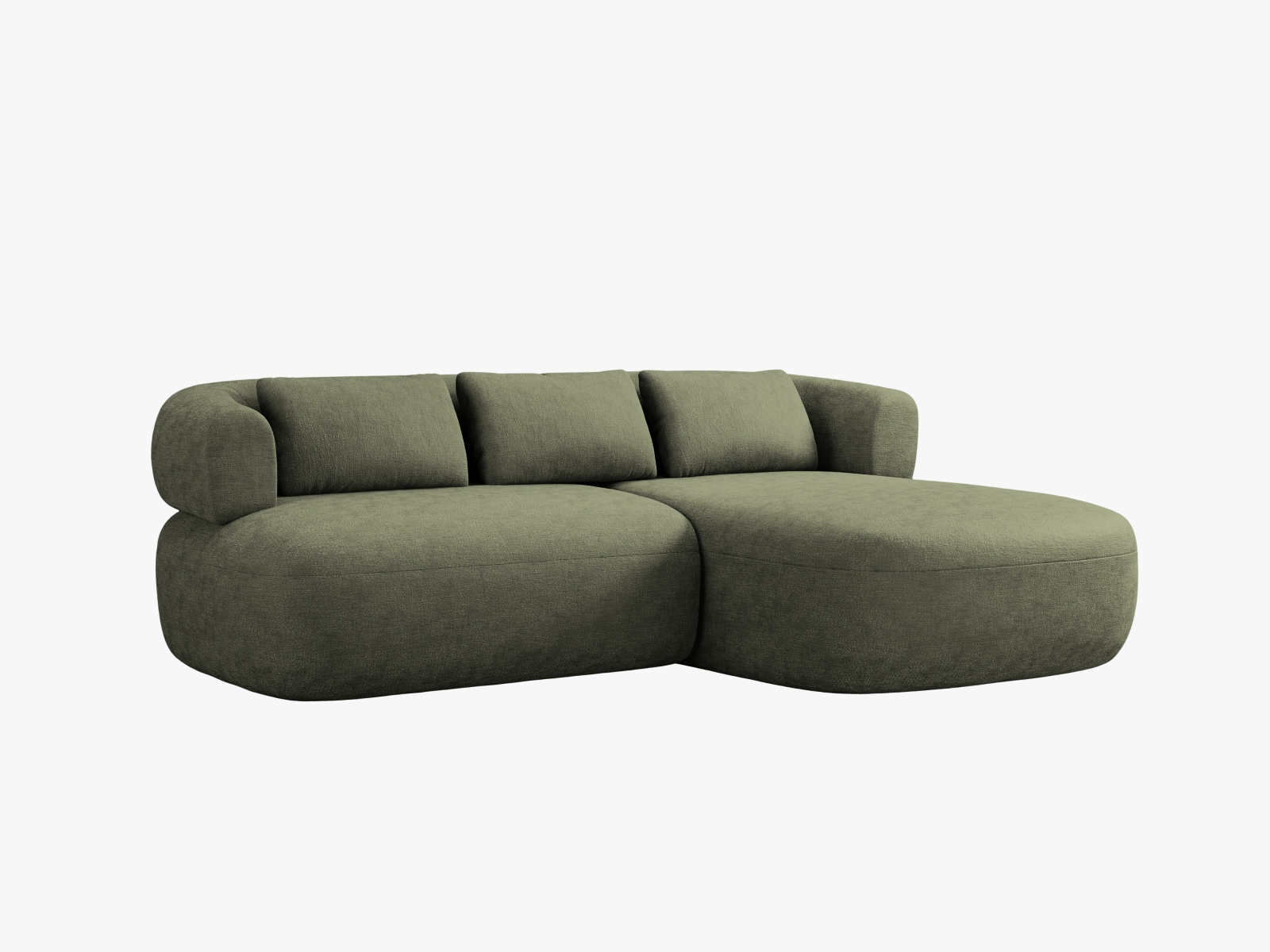 Right Corner Sofa, "Jenny", 5 Seats, 200x145x73