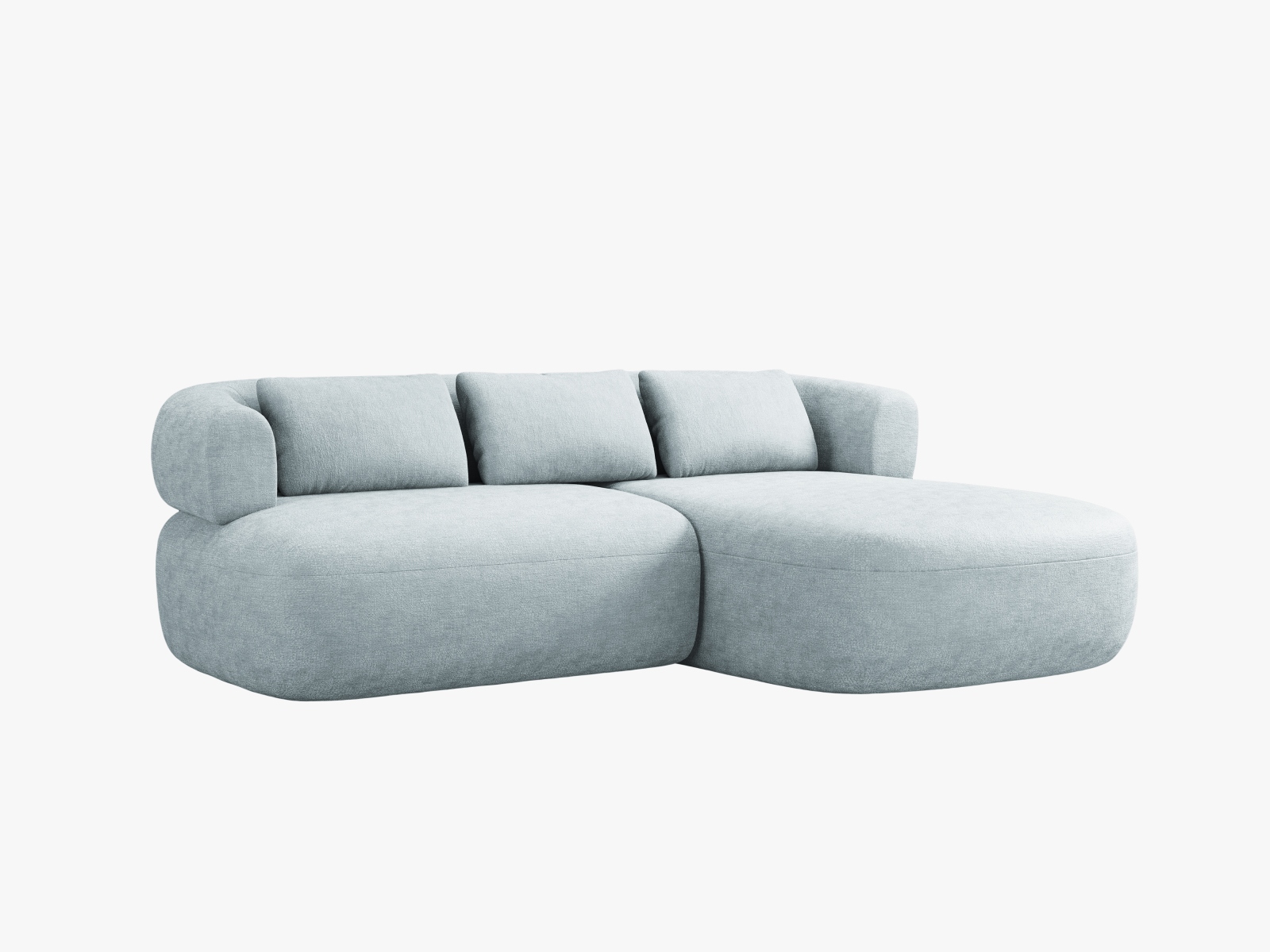 Right Corner Sofa, "Jenny", 5 Seats, 200x145x73