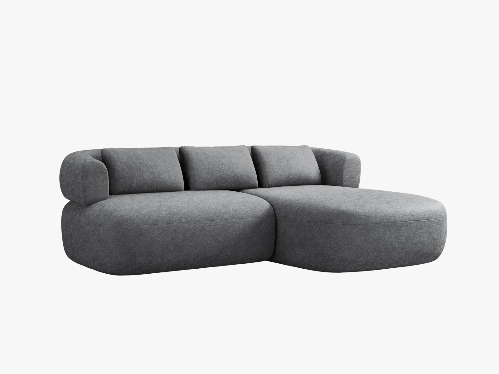 Right Corner Sofa, "Jenny", 5 Seats, 200x145x73