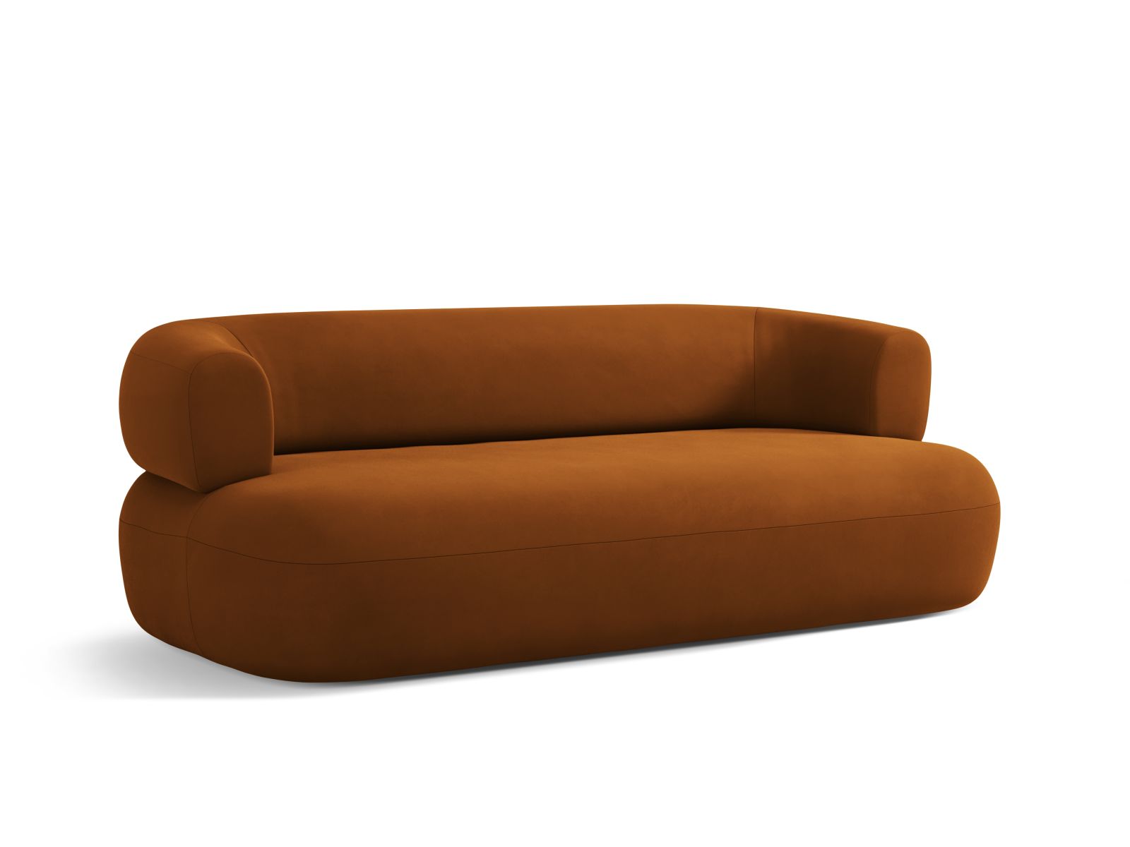 Velvet Sofa, "Jenny", 2 Seats, 178x90x73
