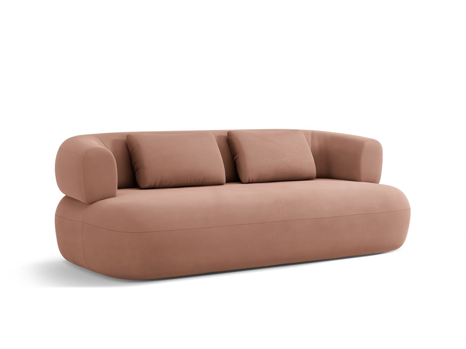 Velvet Sofa, "Jenny", 2 Seats, 178x90x73