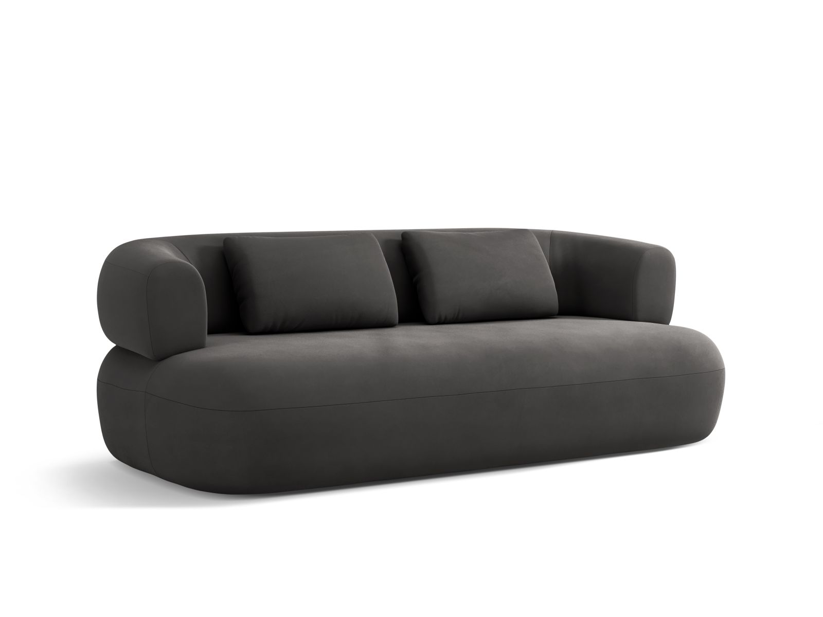 Velvet Sofa, "Jenny", 2 Seats, 178x90x73