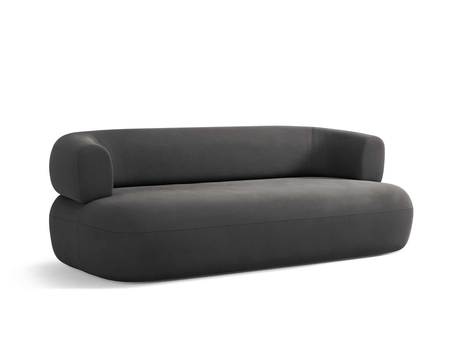 Velvet Sofa, "Jenny", 2 Seats, 178x90x73
