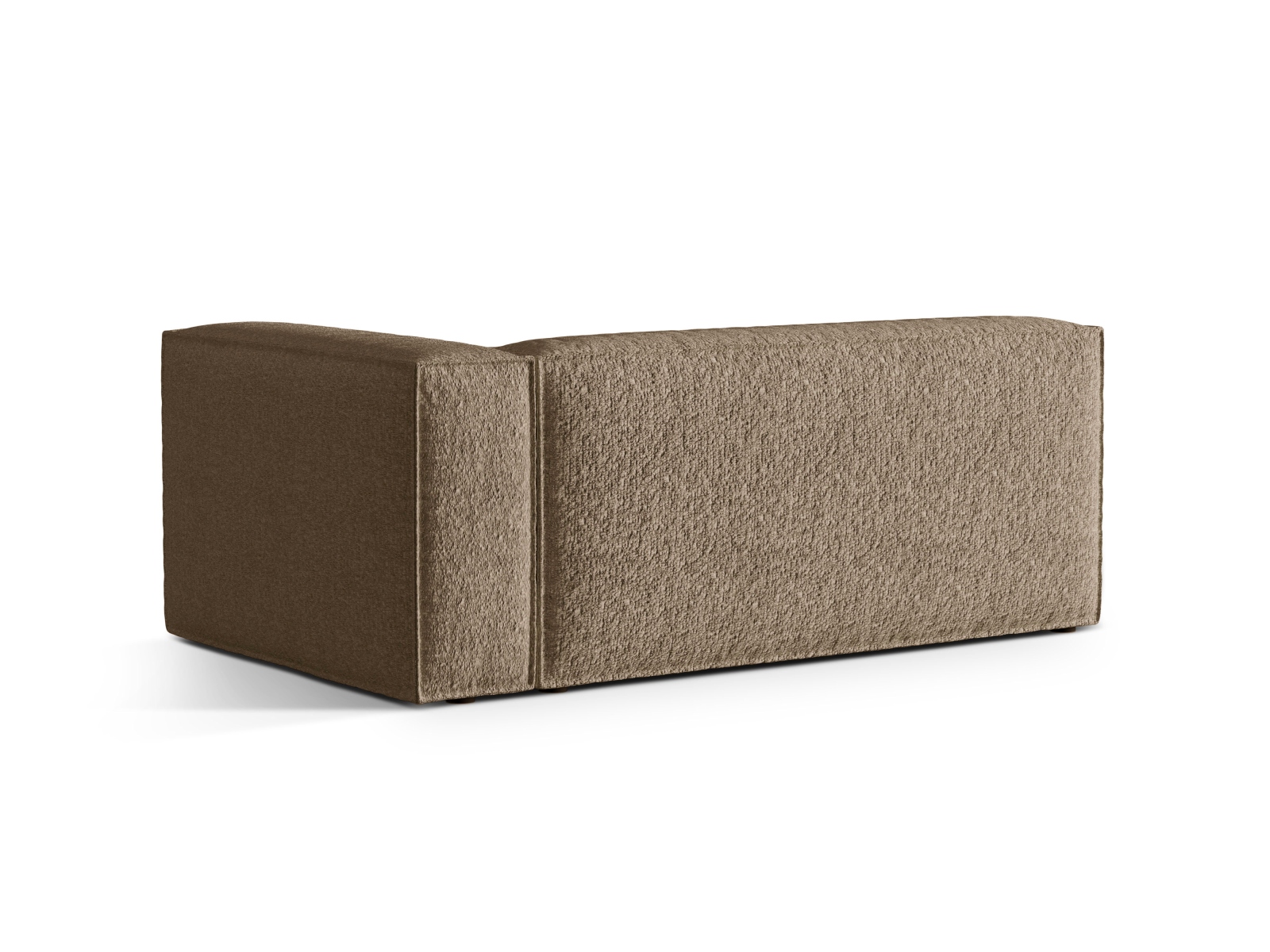 Boucle Right Modular Sofa, "Nuria", 3 Seats, 185x110x72