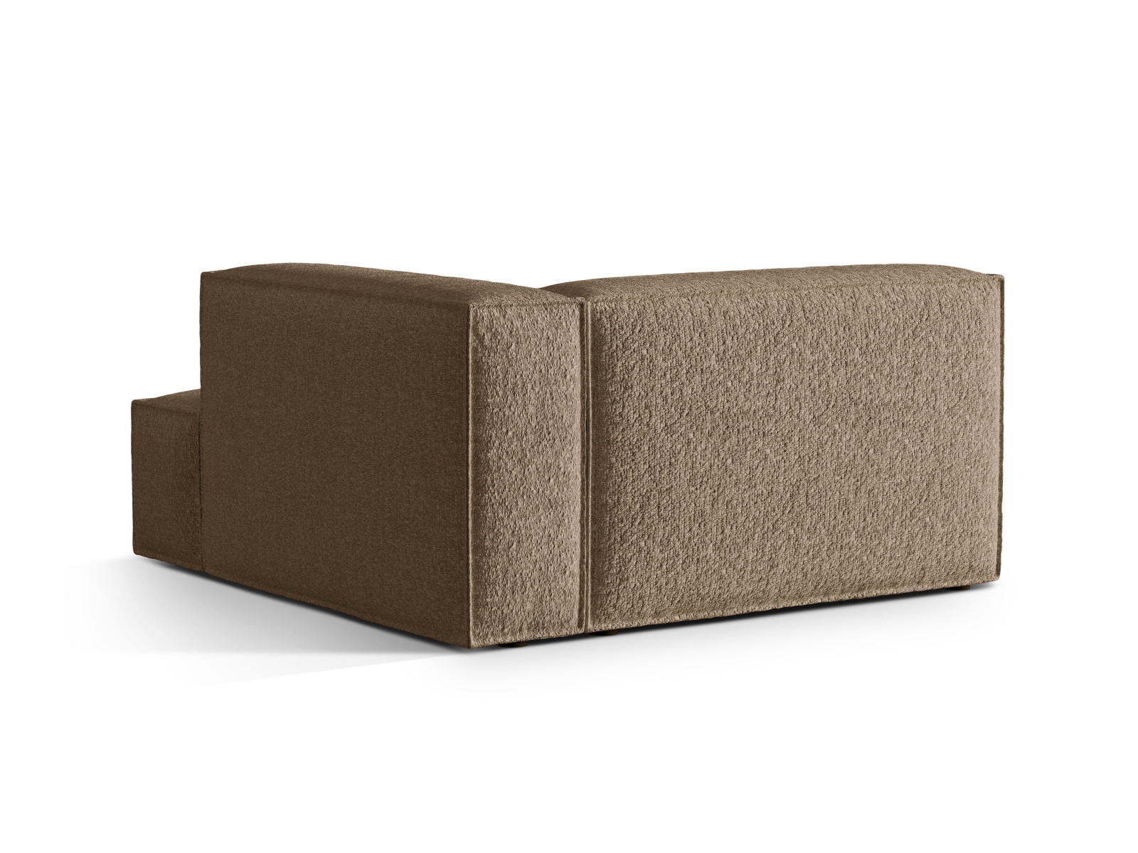 Boucle Chaise Longue Right, "Nuria", 1 Seat, 147x147x72