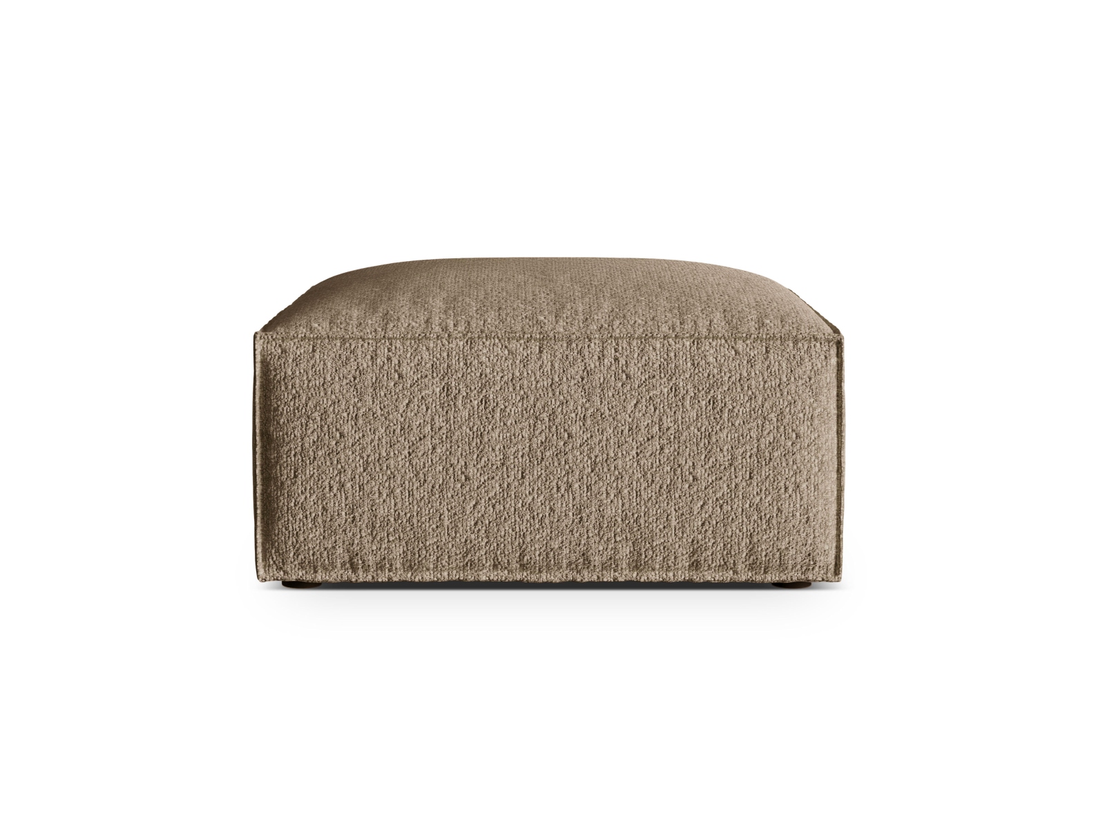 Boucle Pouf, "Nuria", 1 Seat, 85x85x45