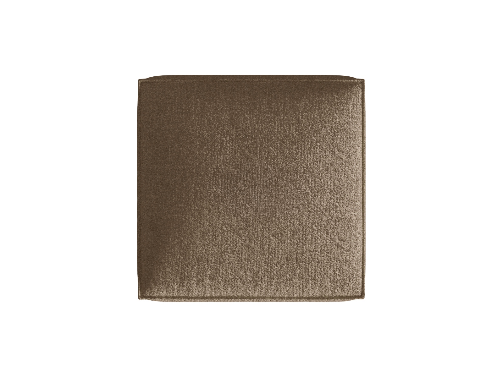 Boucle Pouf, "Nuria", 1 Seat, 85x85x45