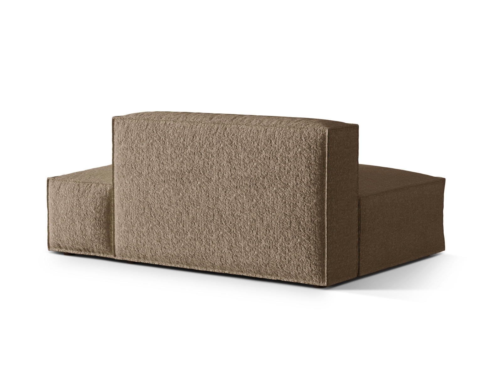 Boucle Right Modular Sofa, "Nuria", 3 Seats, 165x110x72