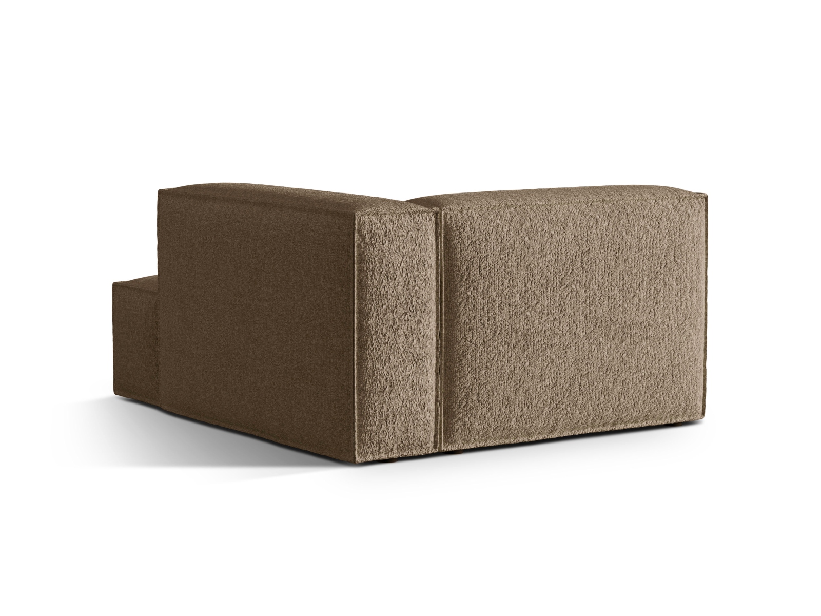Boucle Chaise Longue Right, "Nuria", 1 Seat, 127x147x72