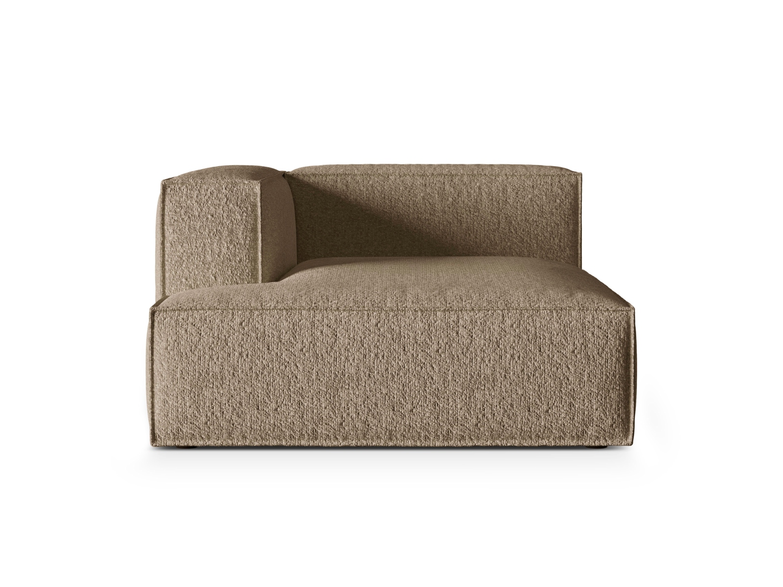 Boucle Chaise Longue Left, "Nuria", 1 Seat, 127x147x72