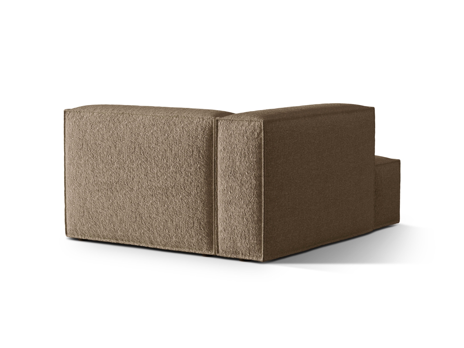 Boucle Chaise Longue Left, "Nuria", 1 Seat, 127x147x72