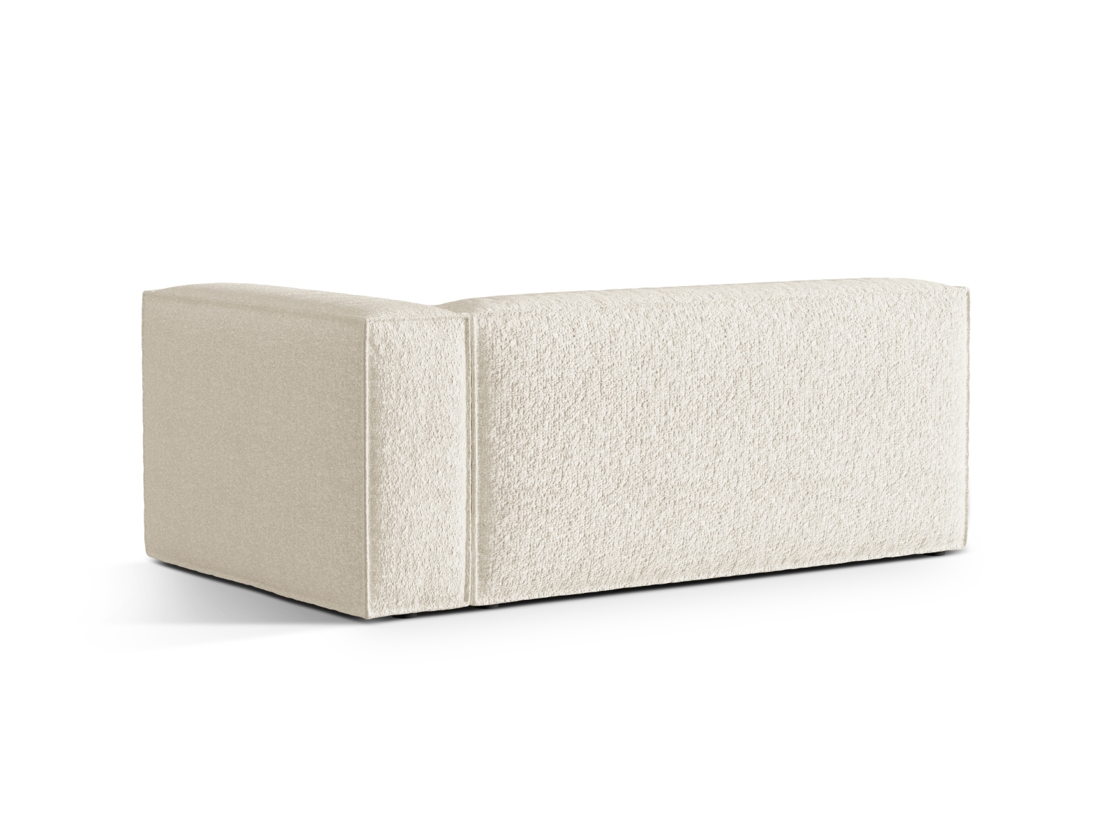 Boucle Right Modular Sofa, "Nuria", 3 Seats, 185x110x72