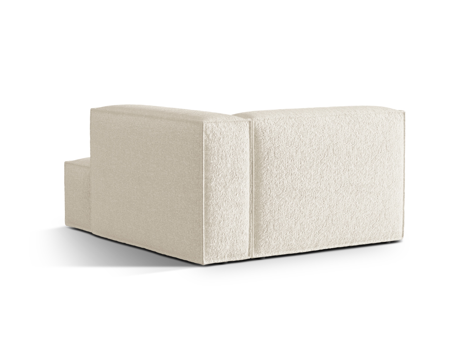 Boucle Chaise Longue Right, "Nuria", 1 Seat, 127x147x72