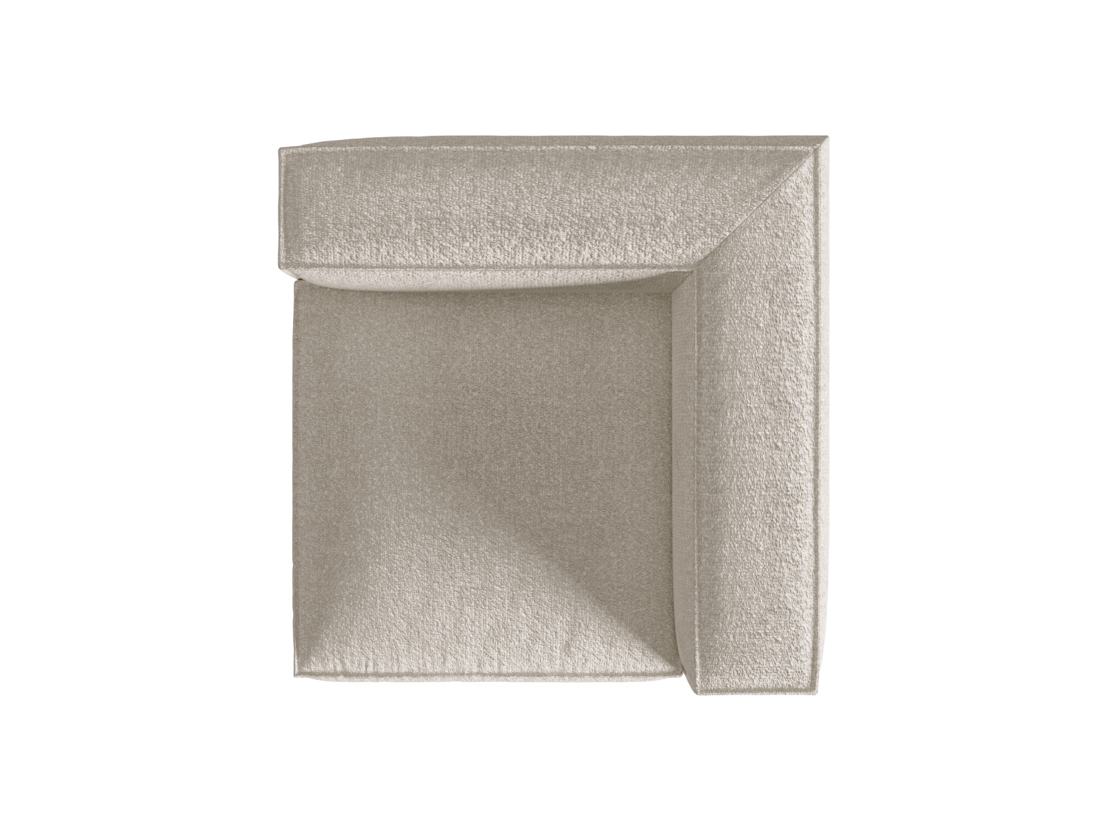 Corner Modul, "Nuria", 1 Seat, 110x110x72