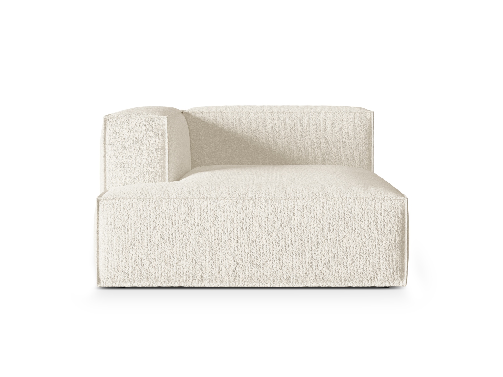 Boucle Chaise Longue Left, "Nuria", 1 Seat, 127x147x72