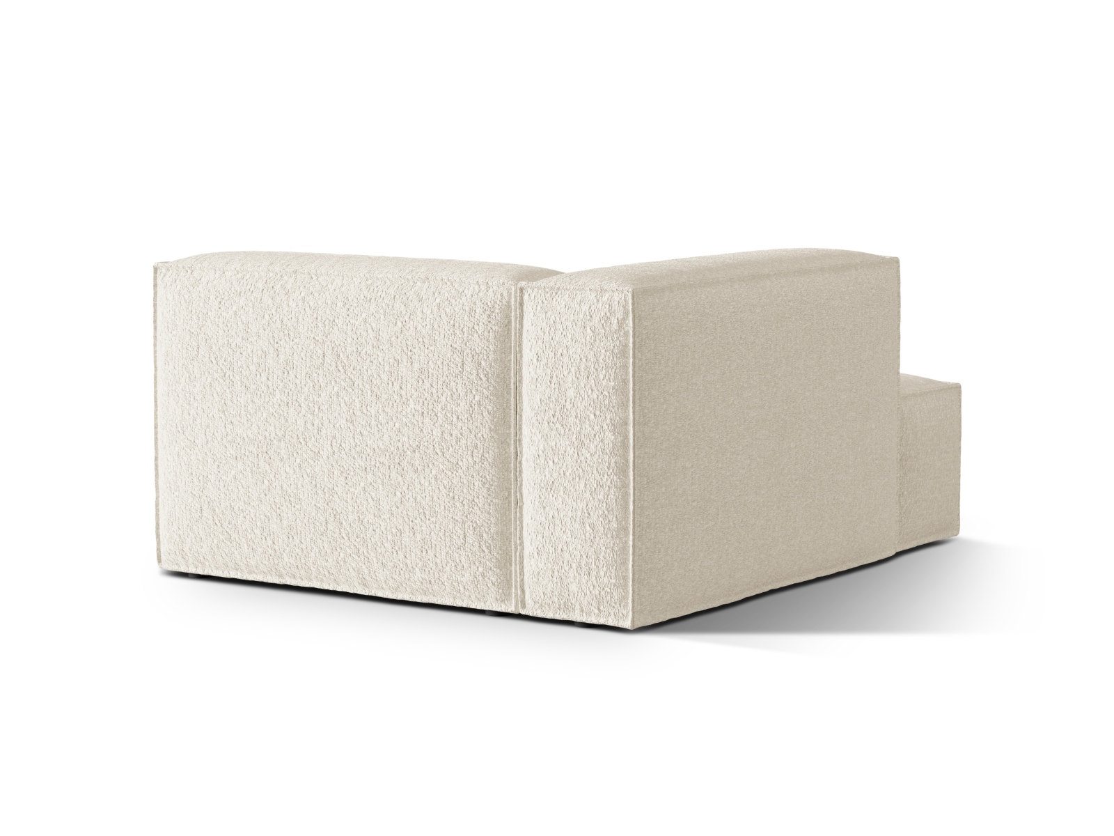 Boucle Chaise Longue Left, "Nuria", 1 Seat, 127x147x72