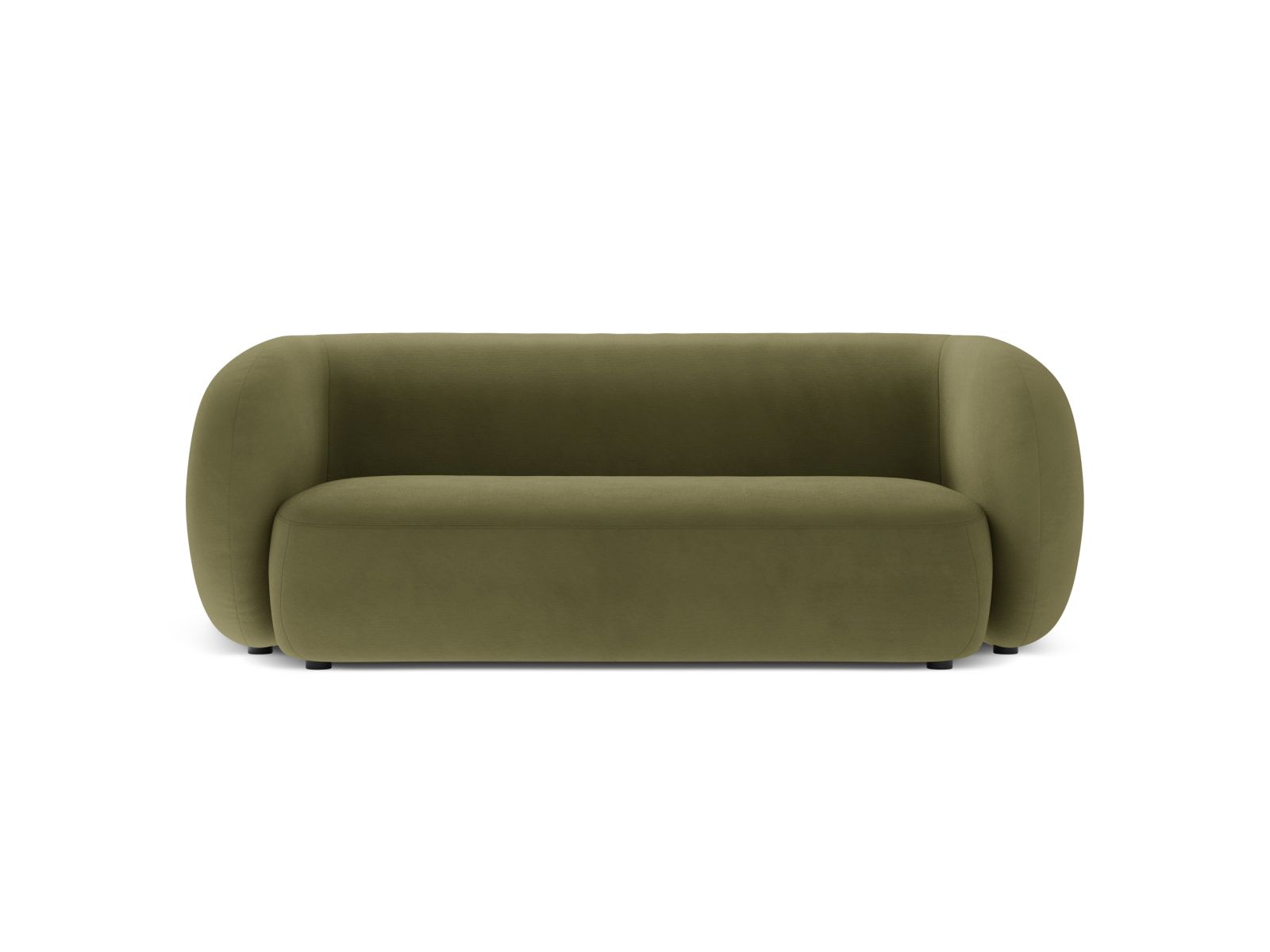 Velvet Modular Sofa, "Kate", 2 Seats, 183x99x76
